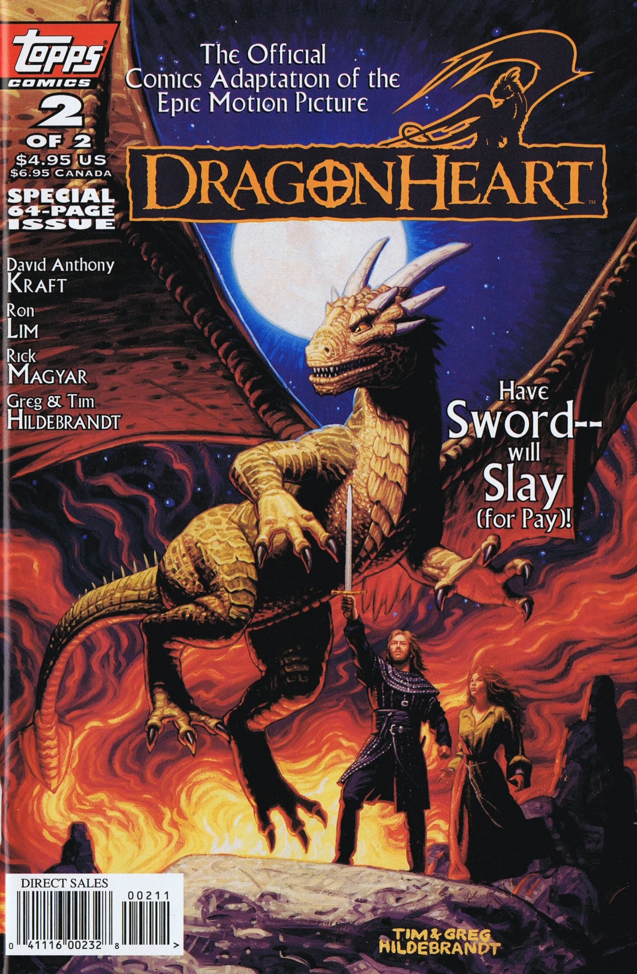 Read online Dragonheart comic -  Issue #2 - 1