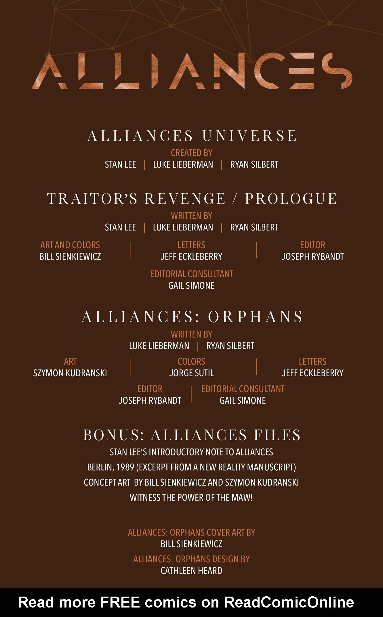 Read online Stan Lee's Alliances: Orphans comic -  Issue # TPB (Part 1) - 4