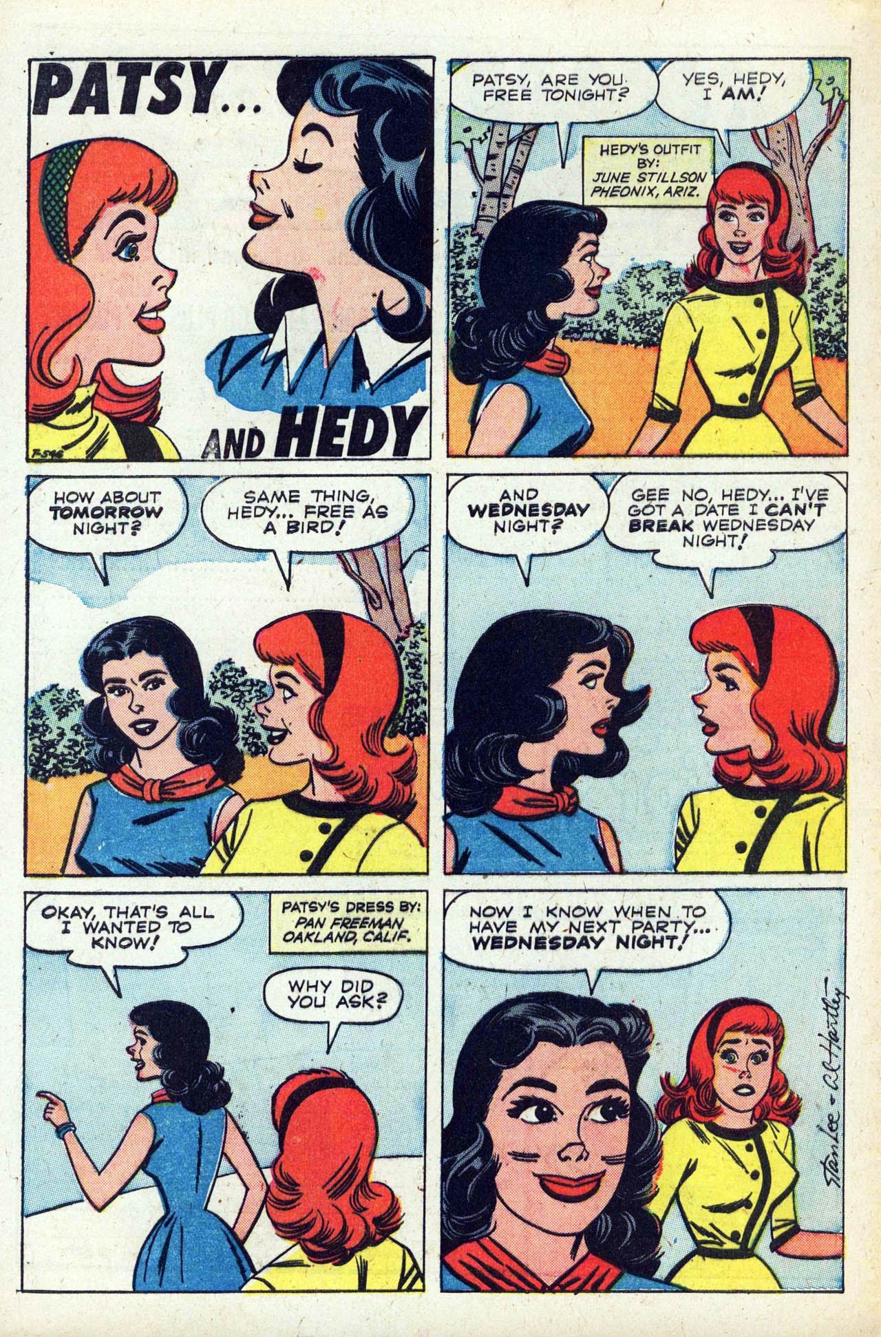 Read online Patsy and Hedy comic -  Issue #68 - 28
