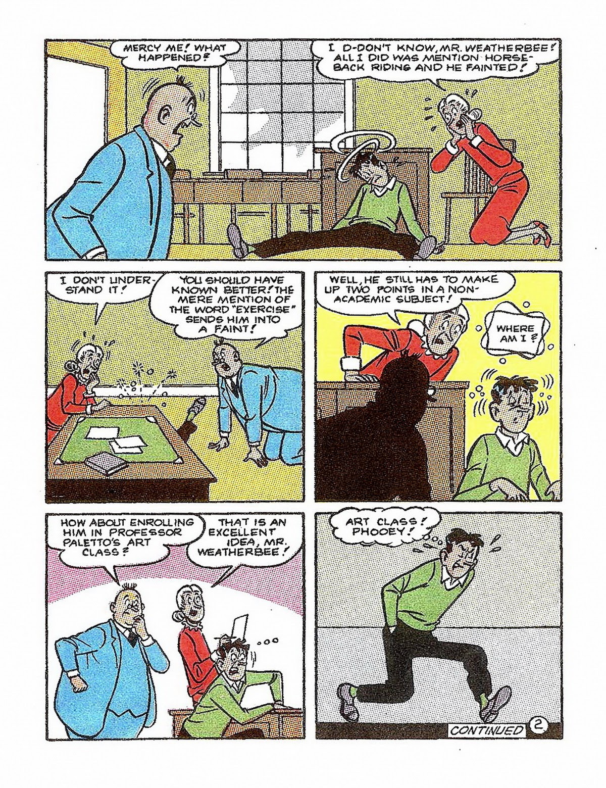 Read online Archie's Double Digest Magazine comic -  Issue #52 - 235