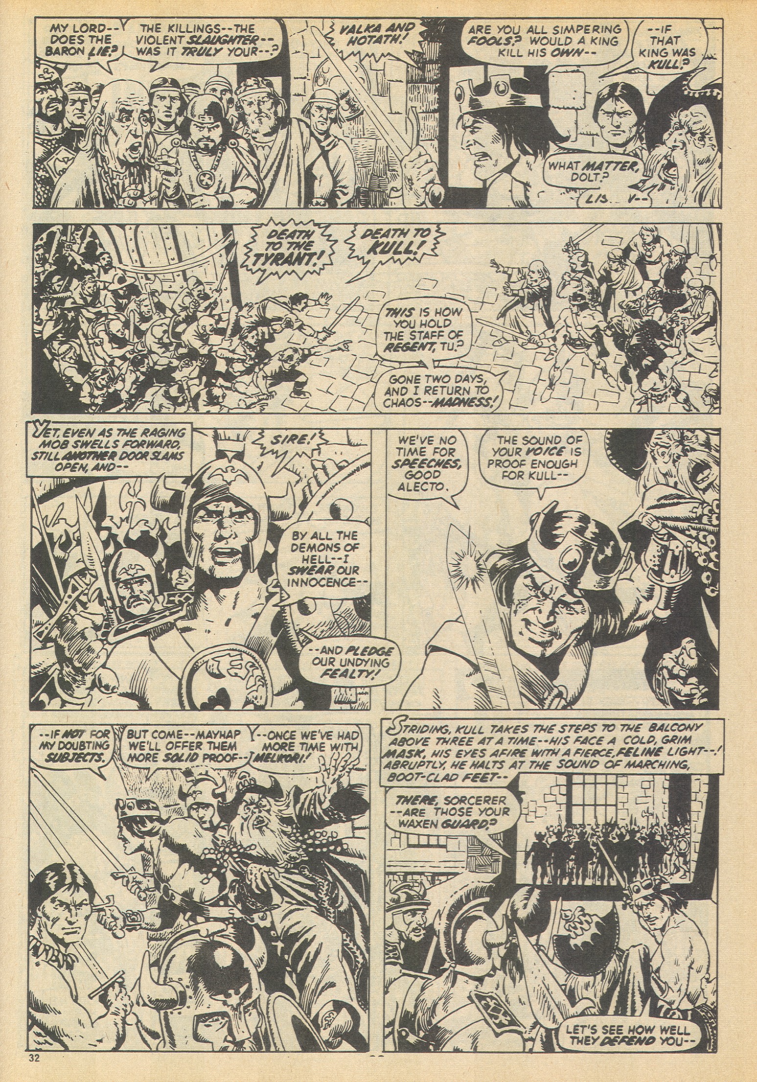 Read online The Savage Sword of Conan (1975) comic -  Issue #12 - 33