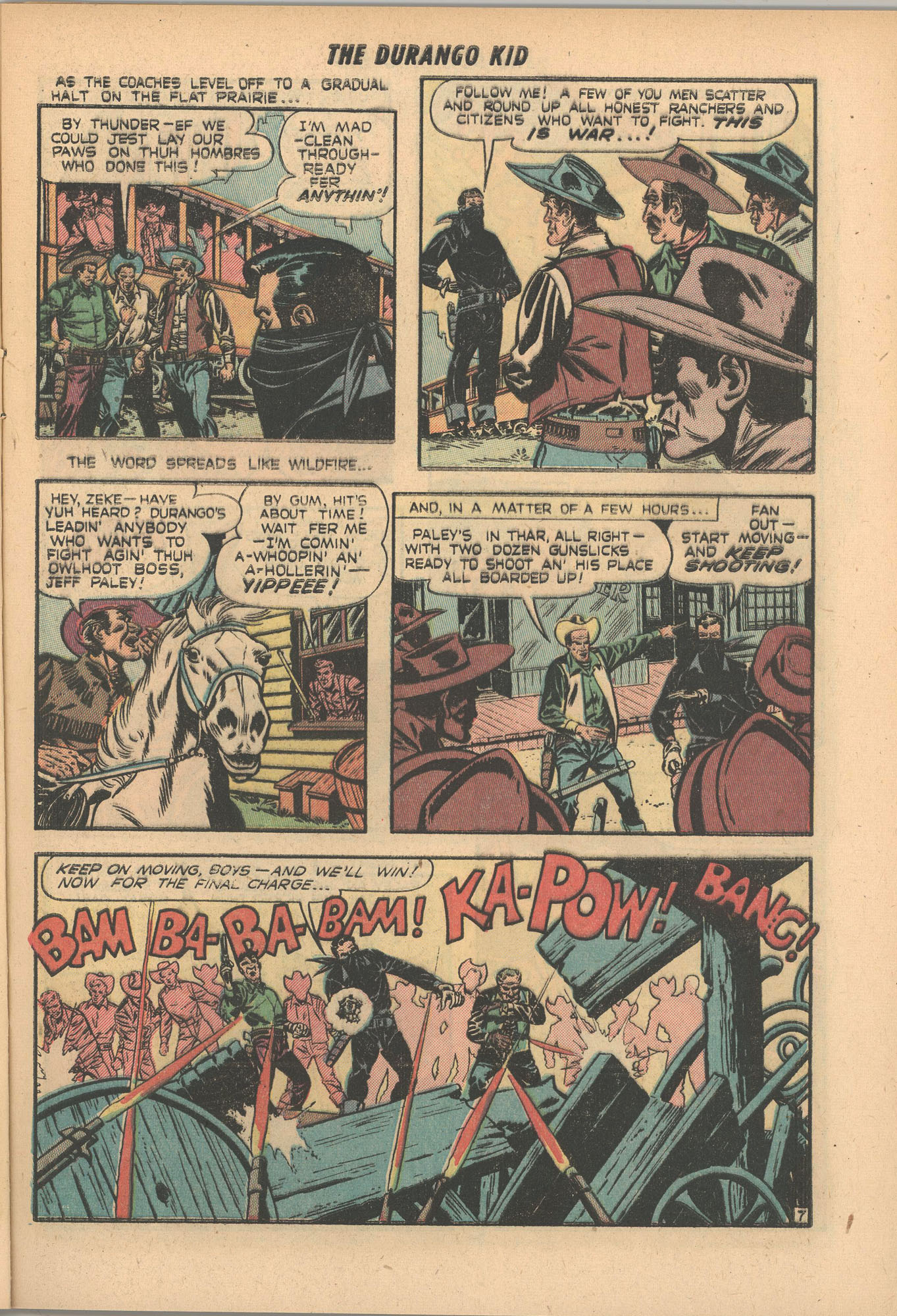 Read online Charles Starrett as The Durango Kid comic -  Issue #16 - 9