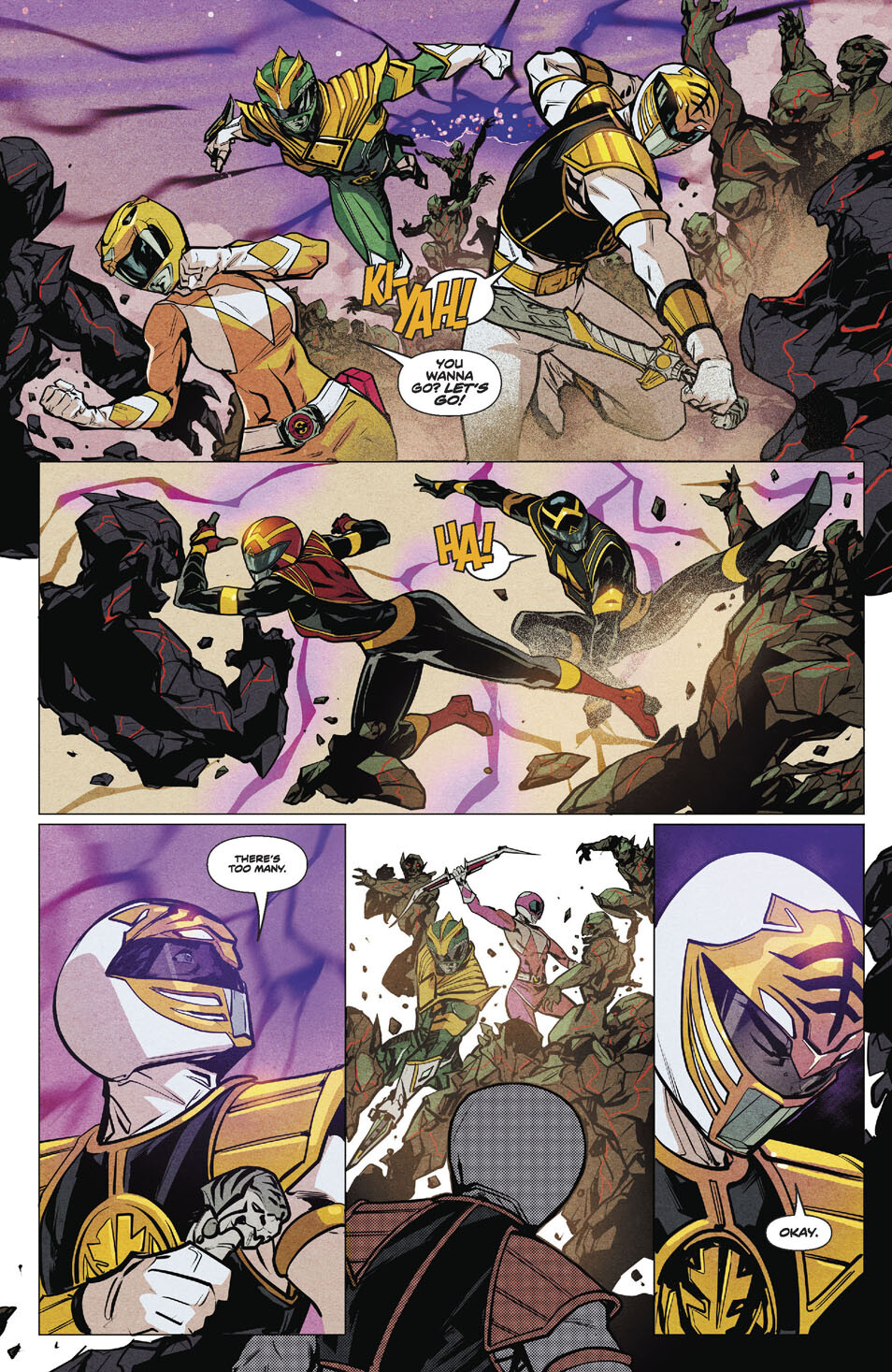 Read online Mighty Morphin Power Rangers comic -  Issue #112 - 22