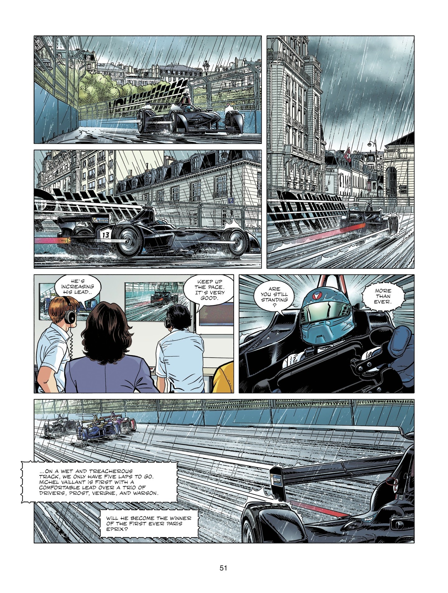 Read online Michel Vaillant comic -  Issue #5 - 51