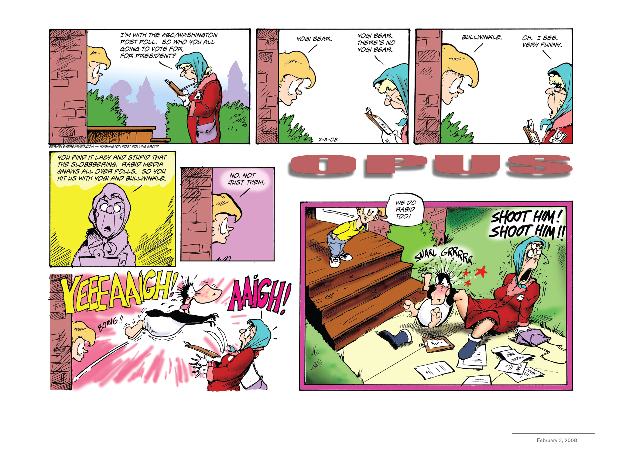 Read online Opus Complete Sunday Strips From 2003-2008 comic -  Issue # TPB (Part 3) - 28