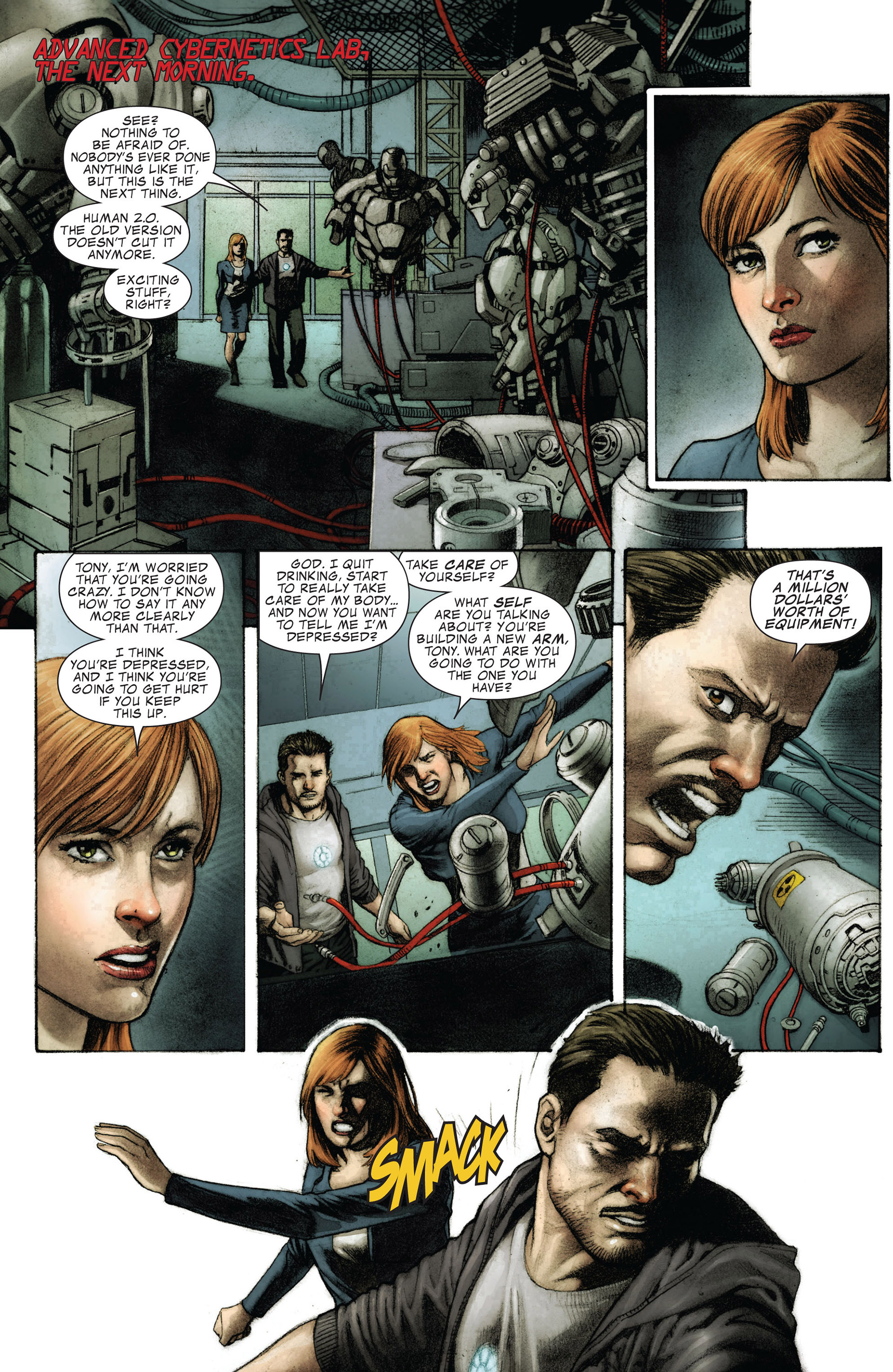 Read online Iron Man: Rapture comic -  Issue #1 - 12