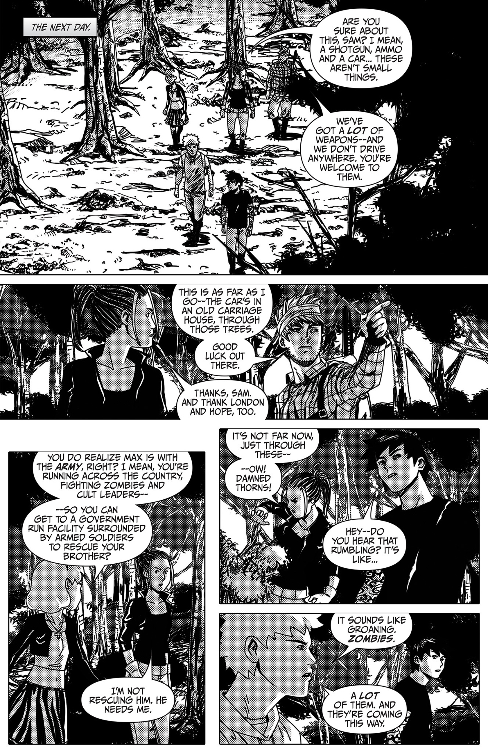 Read online Amanda Hocking's The Hollows: A Hollowland Graphic Novel comic -  Issue #7 - 15