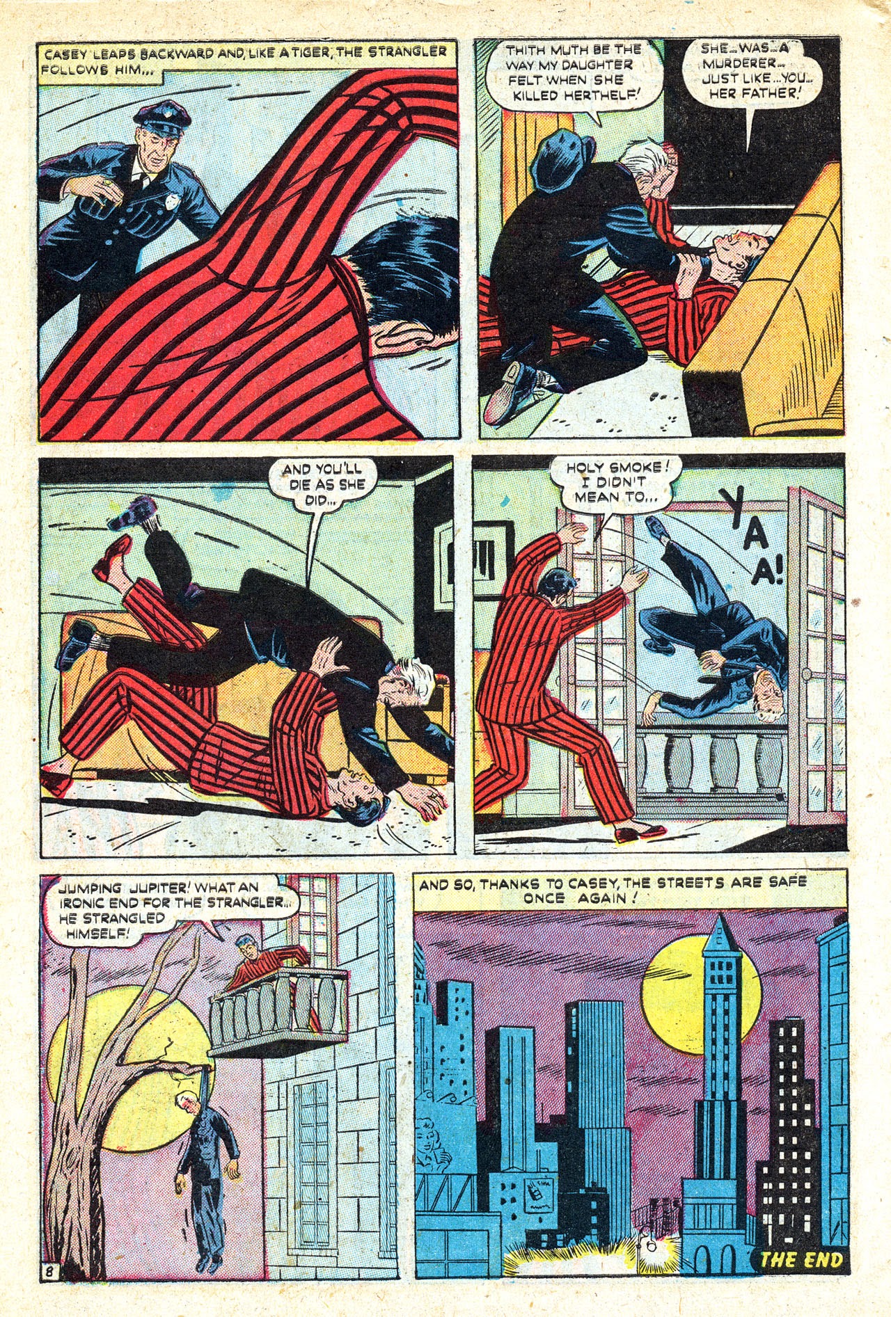 Read online Casey Crime Photographer comic -  Issue #2 - 9