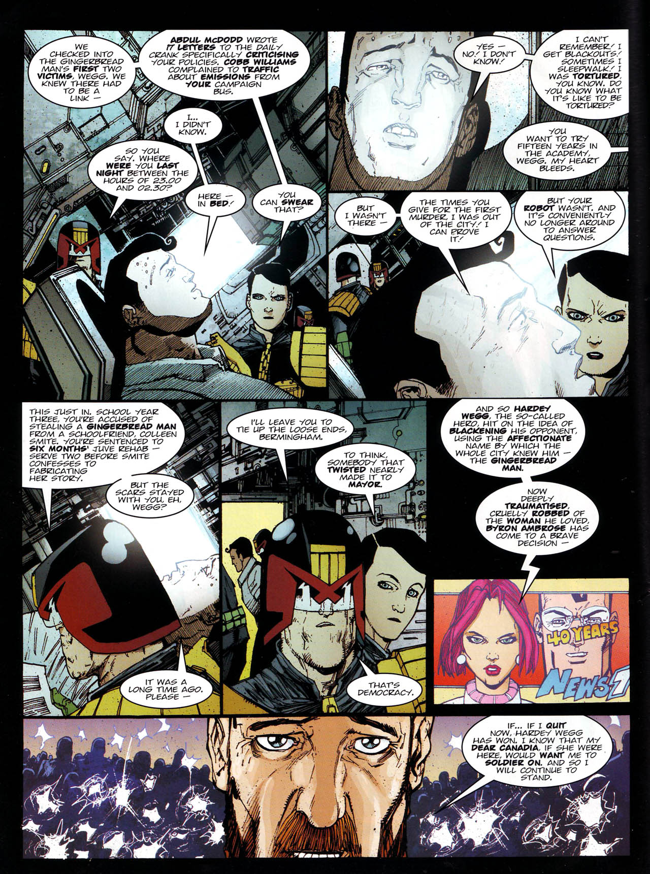 Read online Judge Dredd Megazine (Vol. 5) comic -  Issue #263 - 12