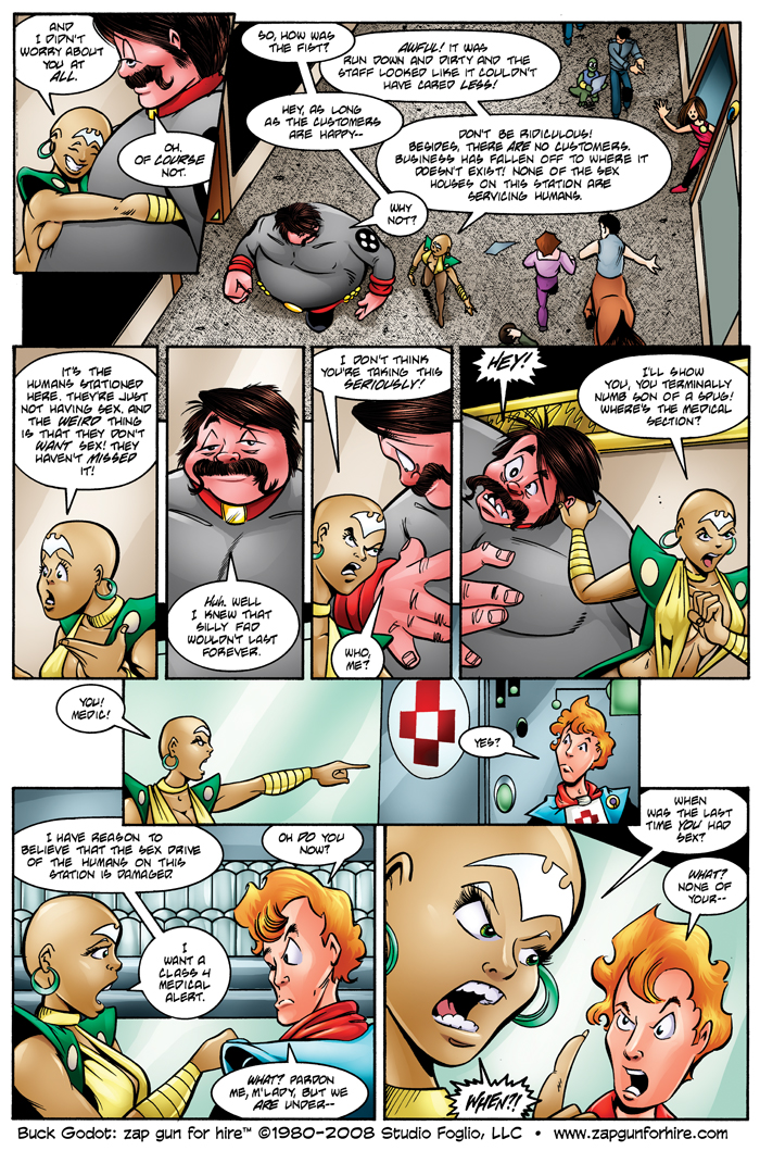 Read online Buck Godot - Zap Gun For Hire comic -  Issue #3 - 28