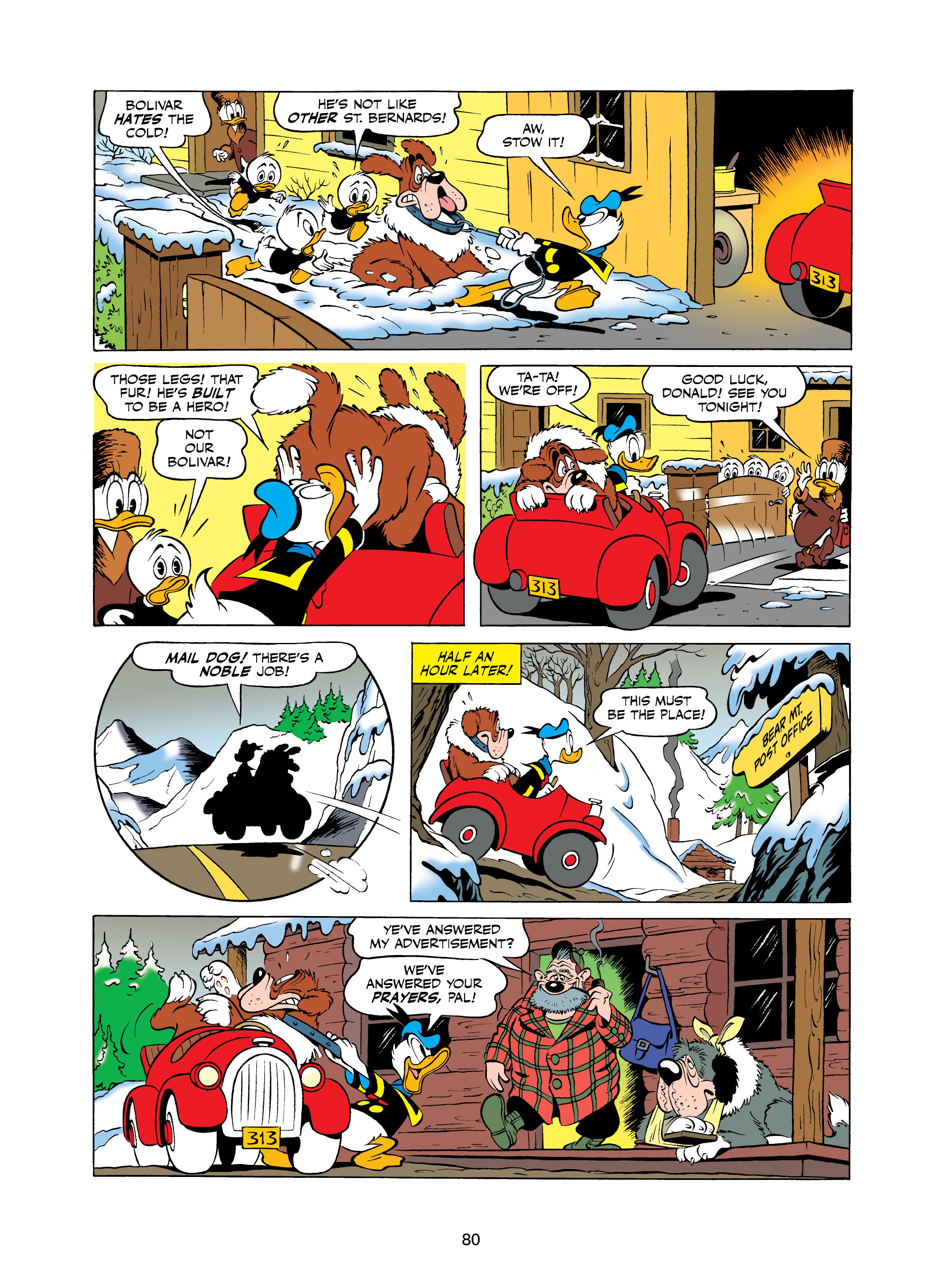 Read online Walt Disney's Uncle Scrooge & Donald Duck: Bear Mountain Tales comic -  Issue # TPB (Part 1) - 80