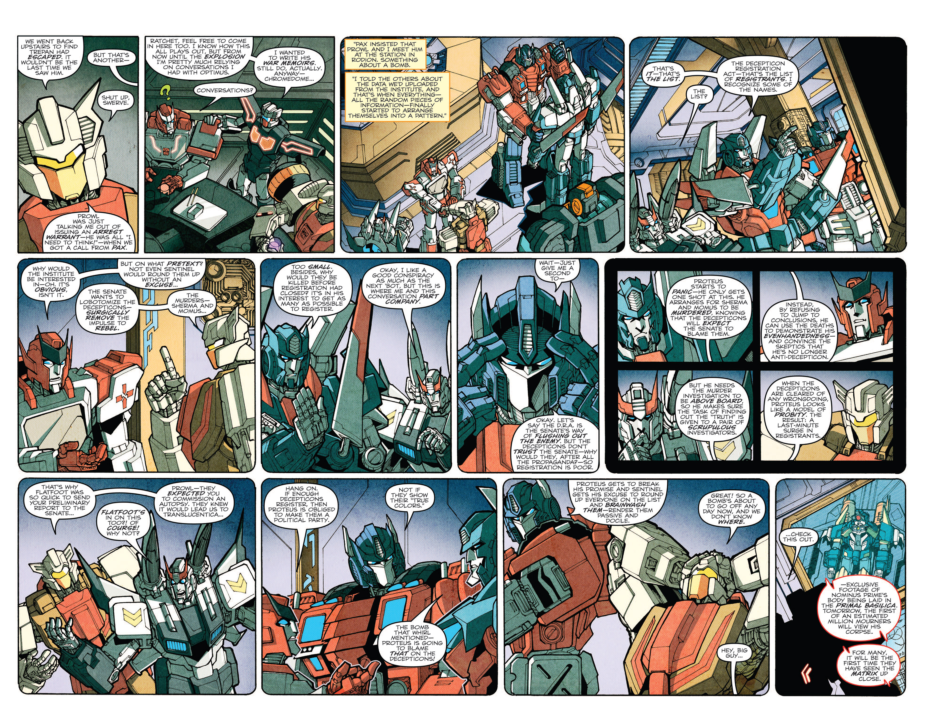 Read online The Transformers: More Than Meets The Eye comic -  Issue #10 - 21