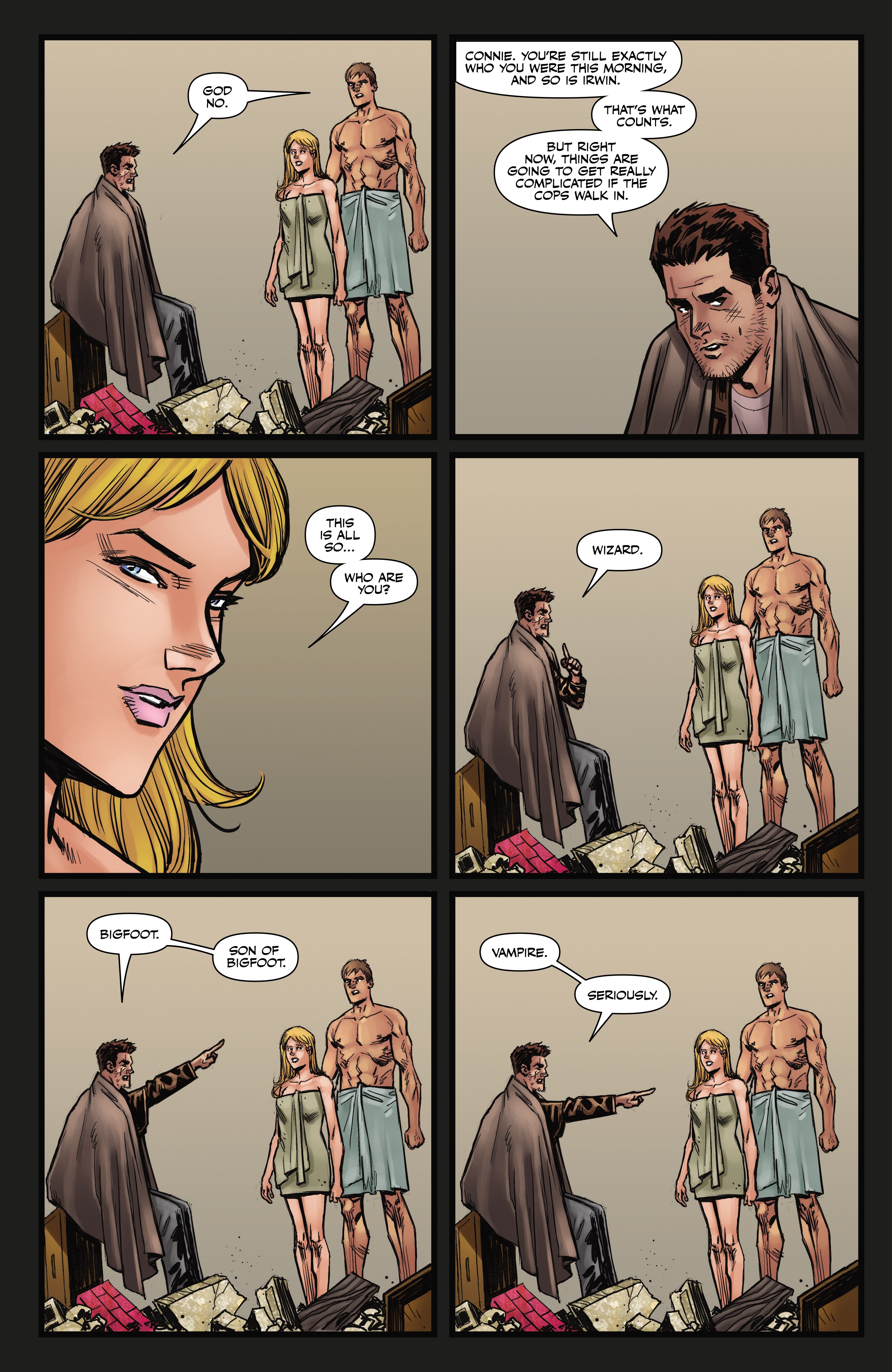 Read online Jim Butcher's The Dresden Files: Bigfoot comic -  Issue # TPB - 129