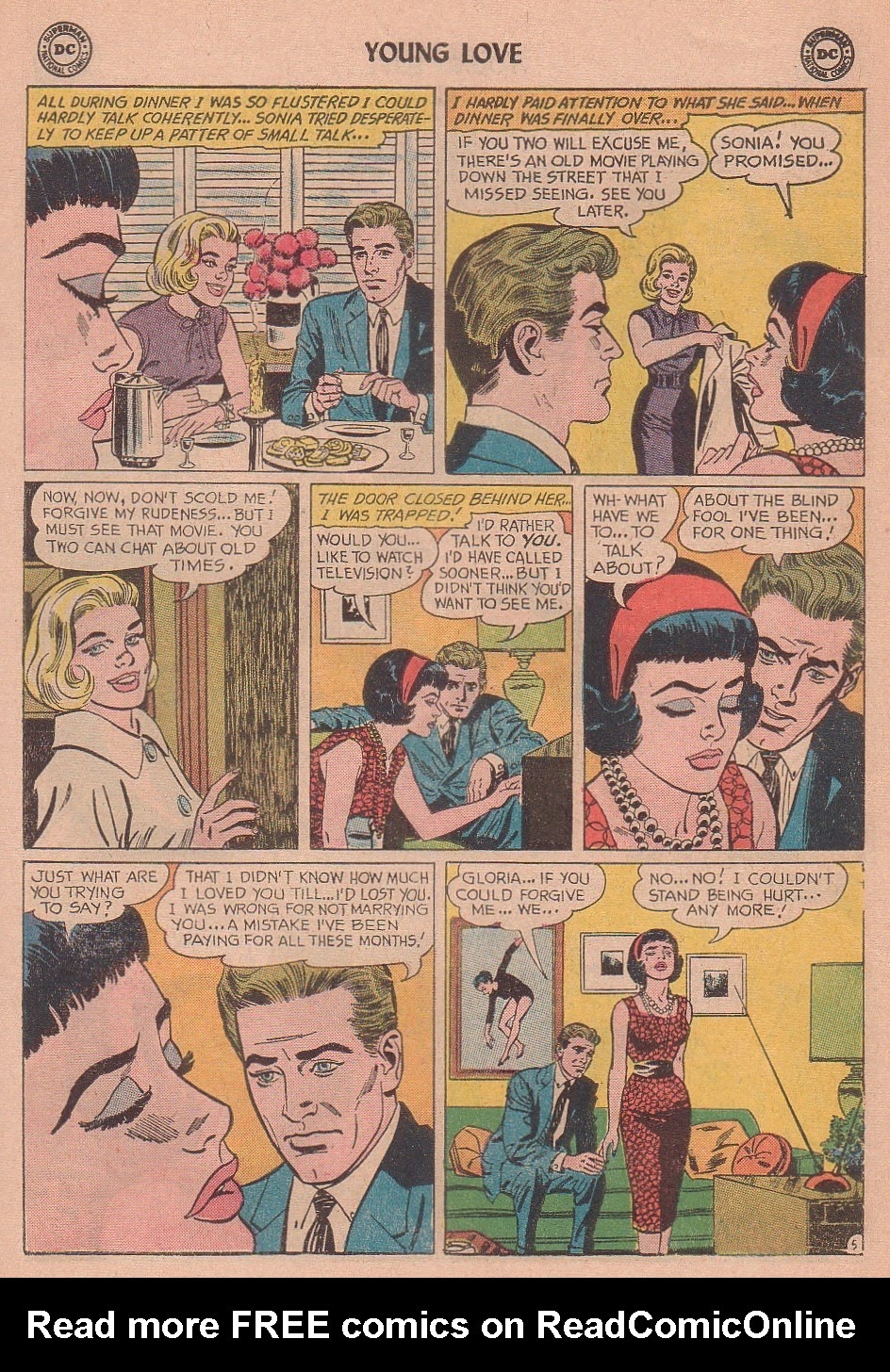 Read online Young Love (1963) comic -  Issue #43 - 7