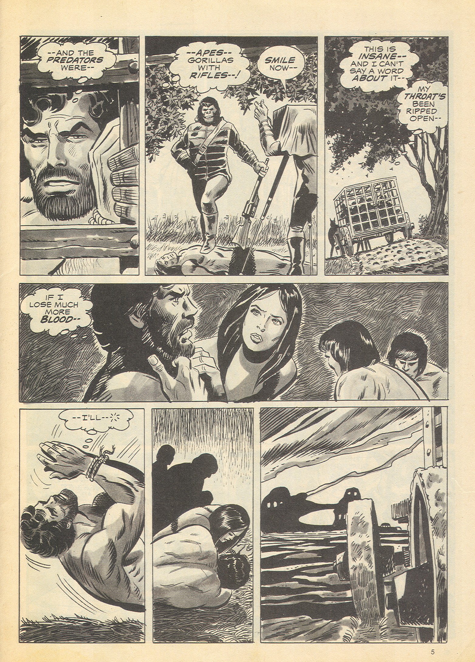 Read online Planet of the Apes (1974) comic -  Issue #2 - 5