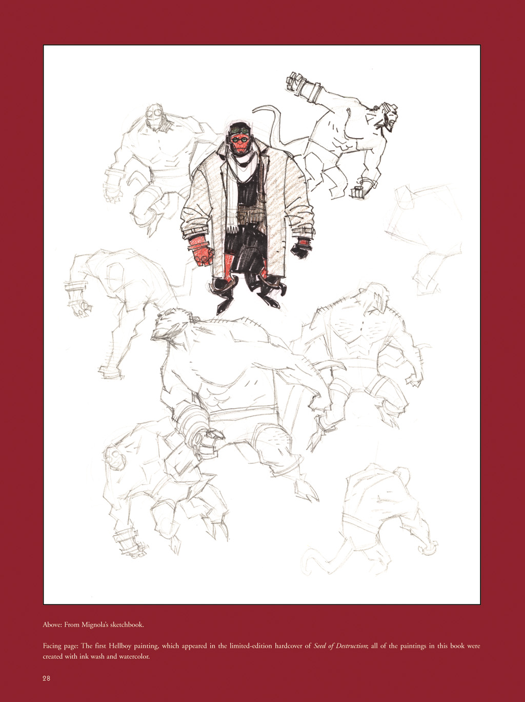 Read online The Art of Hellboy comic -  Issue # TPB - 29