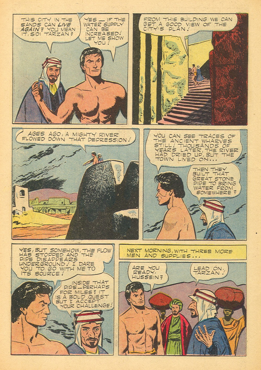 Read online Tarzan (1948) comic -  Issue #77 - 10