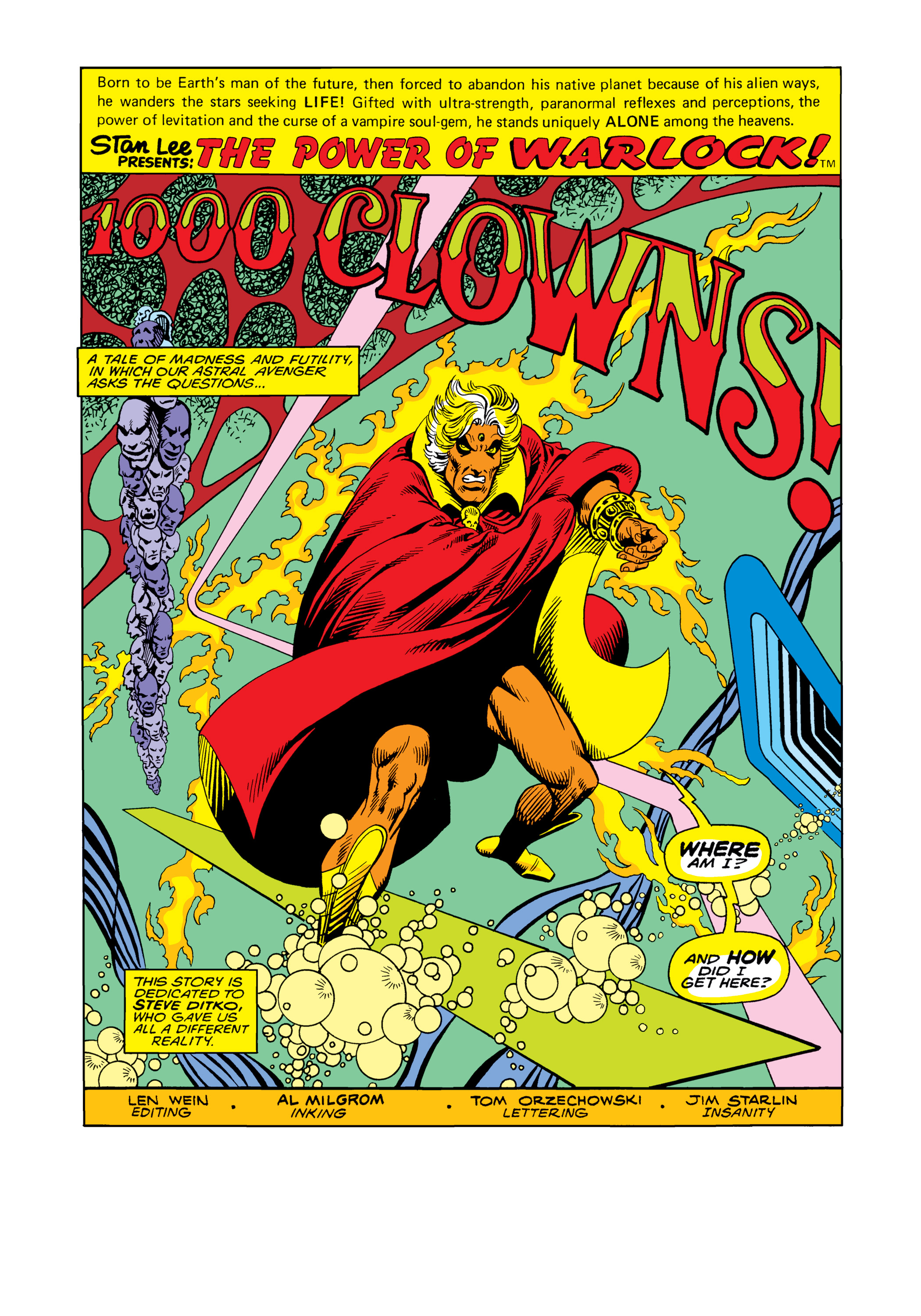 Read online Marvel Masterworks: Warlock comic -  Issue # TPB 2 (Part 1) - 68