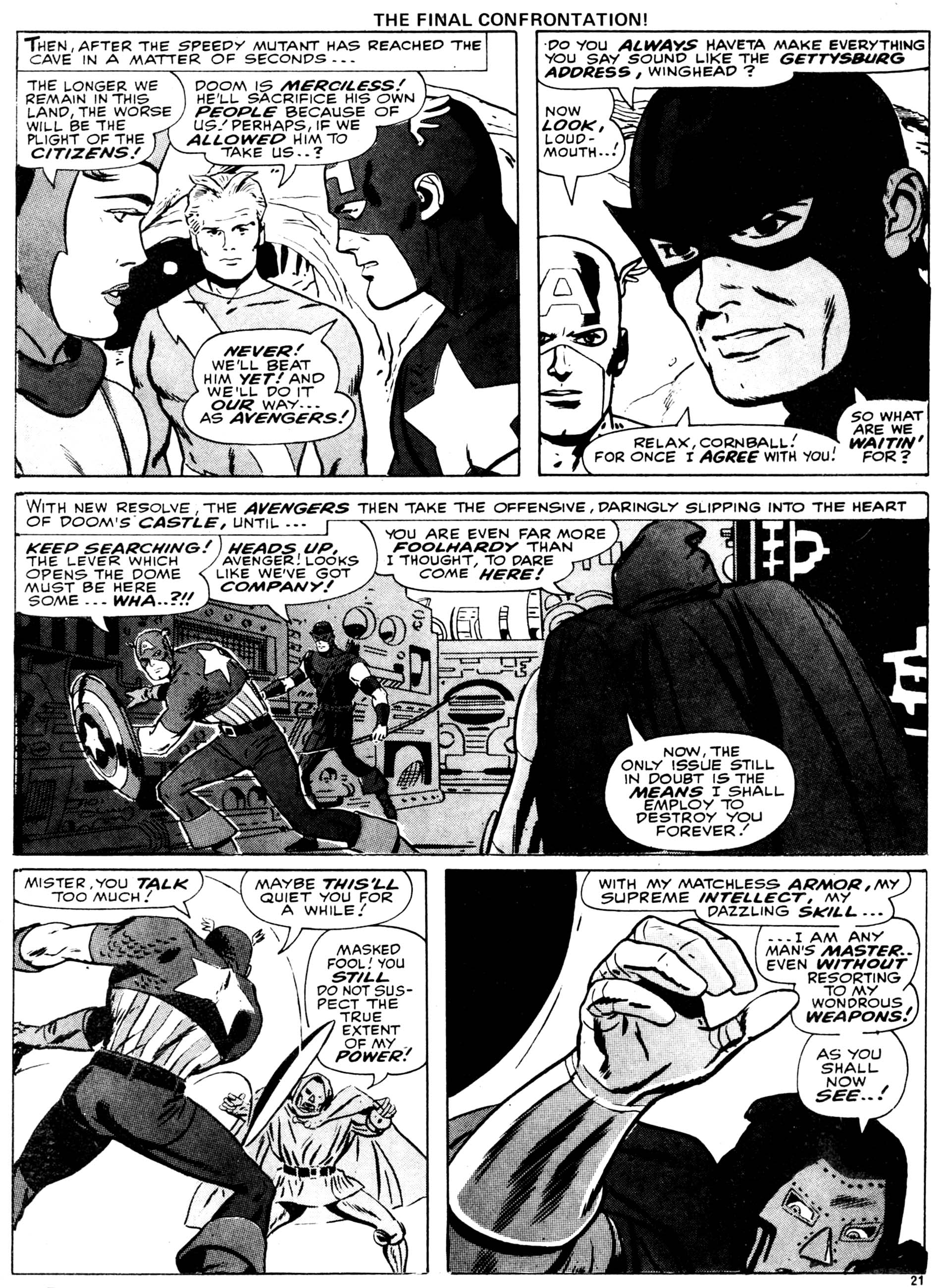 Read online The Avengers (1973) comic -  Issue #22 - 21