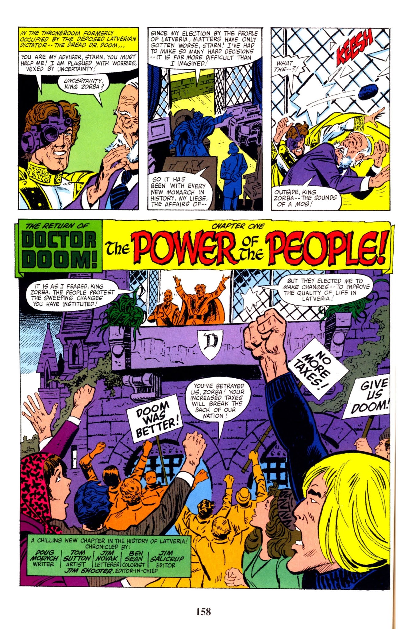 Read online Fantastic Four Visionaries: George Perez comic -  Issue # TPB 2 (Part 2) - 56