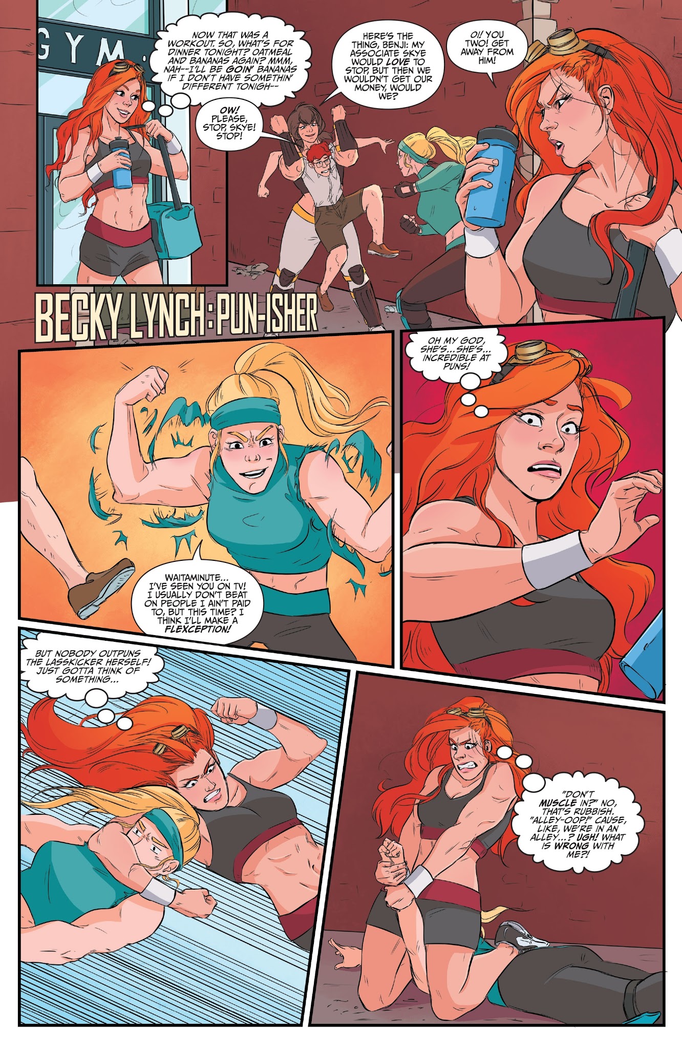 Read online WWE comic -  Issue #10 - 23