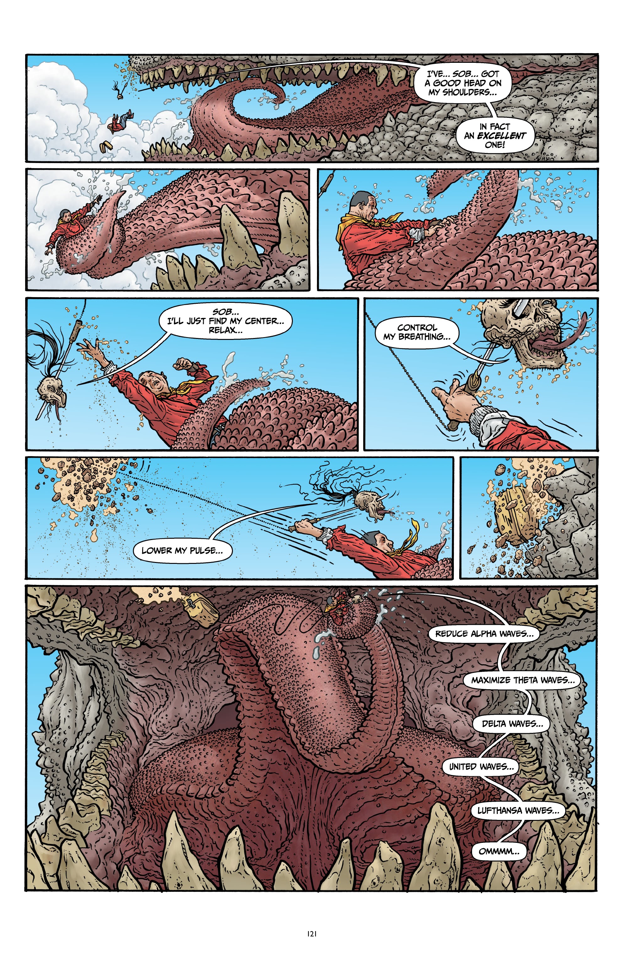 Read online Shaolin Cowboy comic -  Issue # _Start Trek (Part 1) - 96