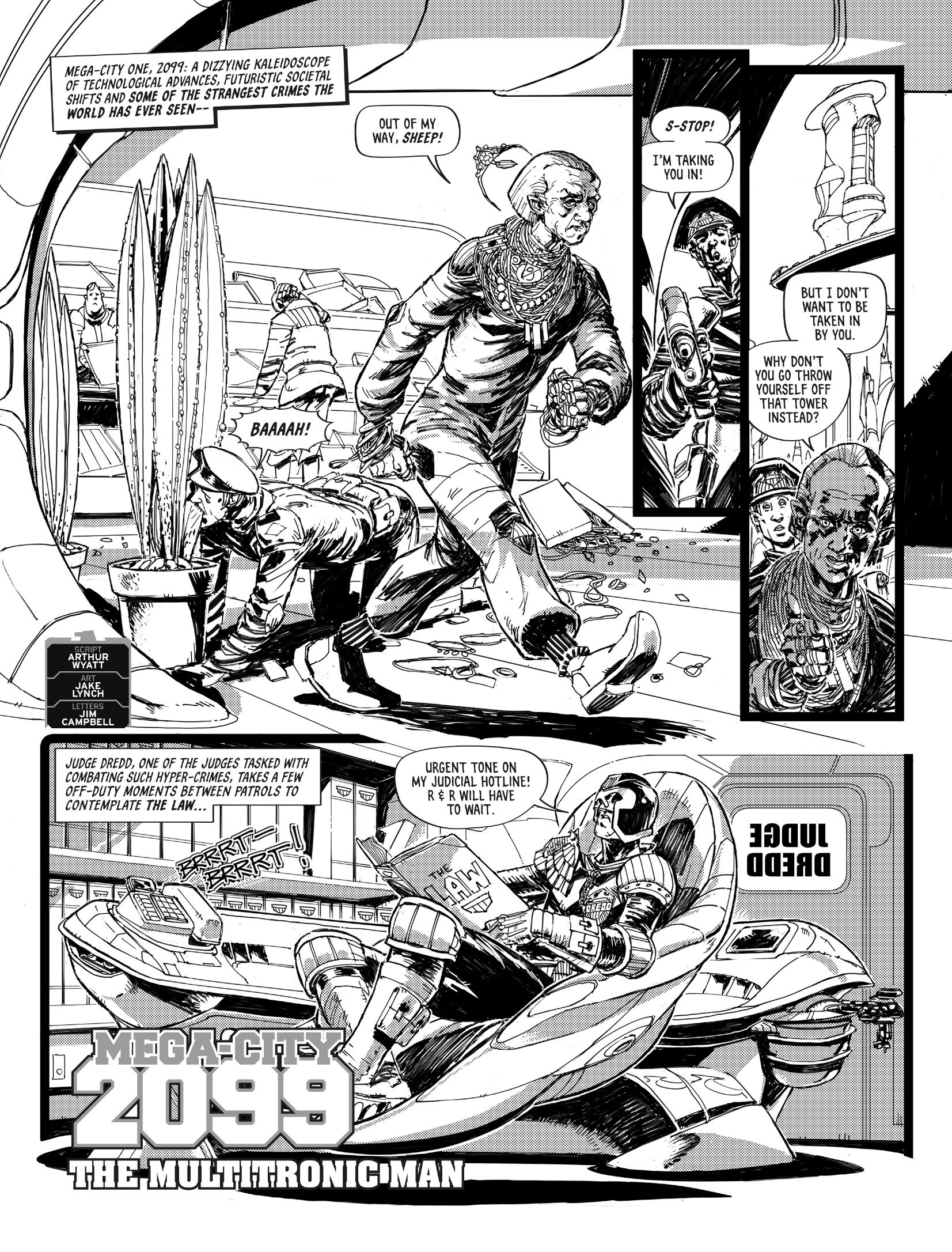 Read online Judge Dredd Megazine (Vol. 5) comic -  Issue #462 - 27