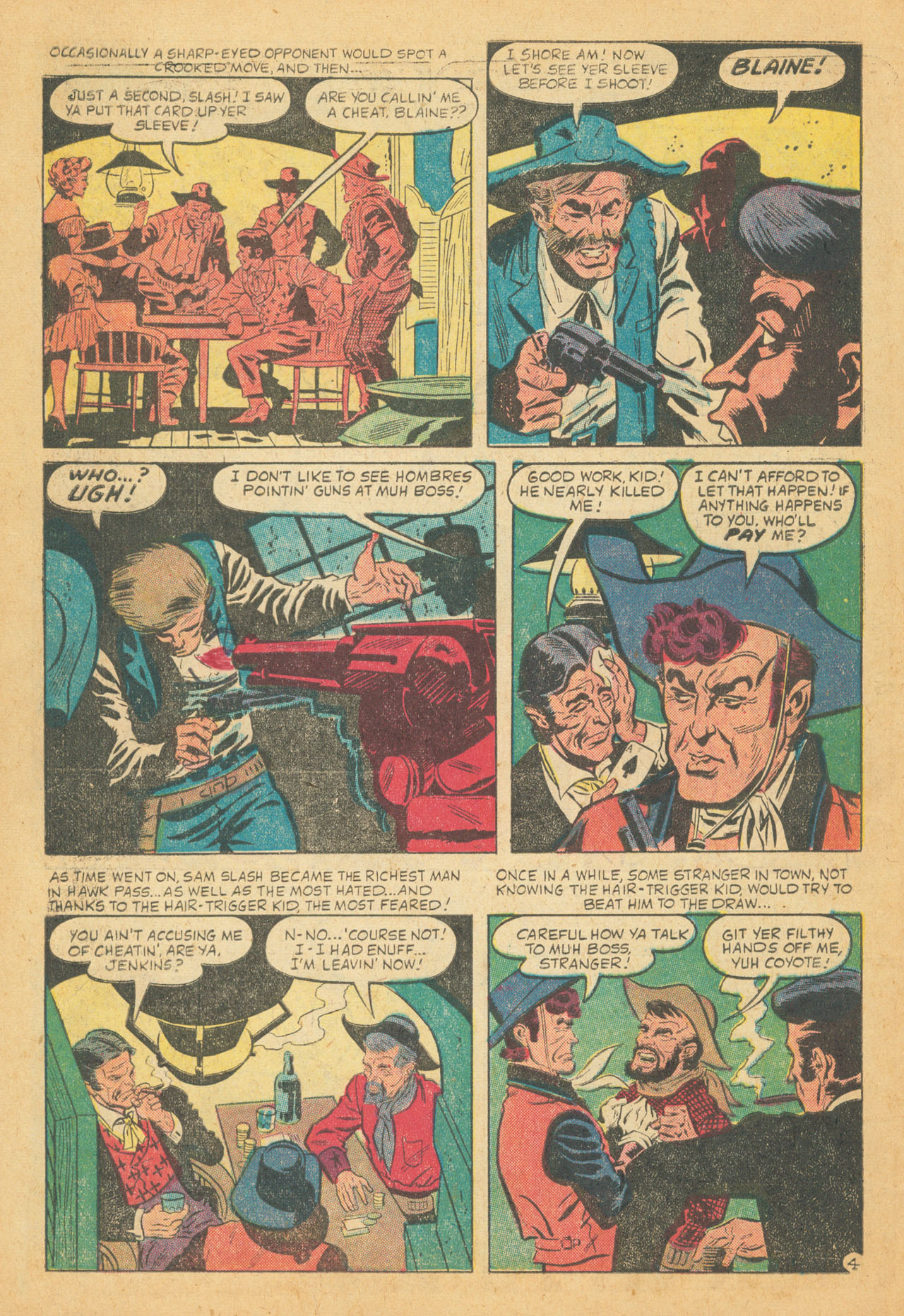 Read online Western Outlaws (1954) comic -  Issue #8 - 30