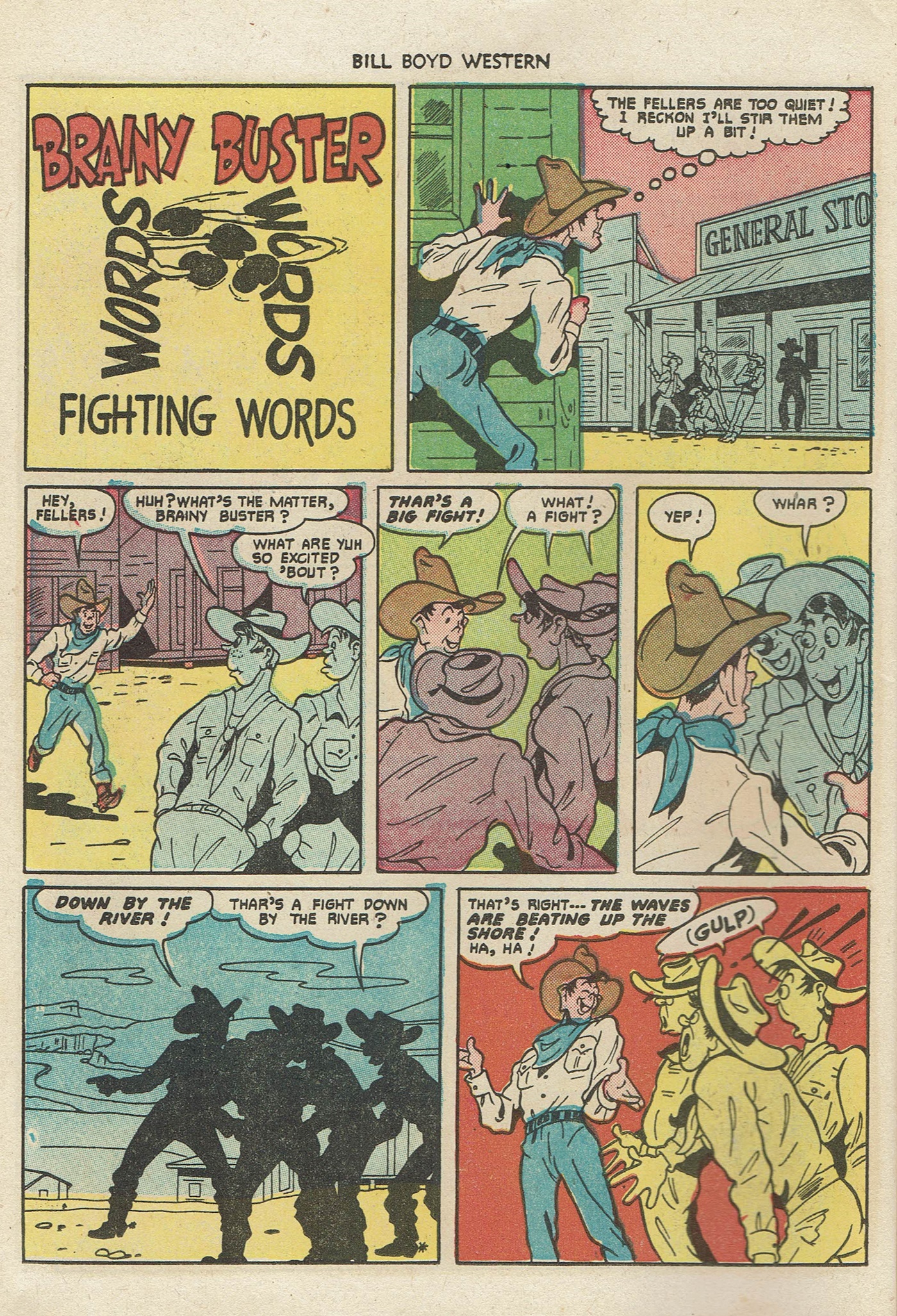Read online Bill Boyd Western comic -  Issue #13 - 14