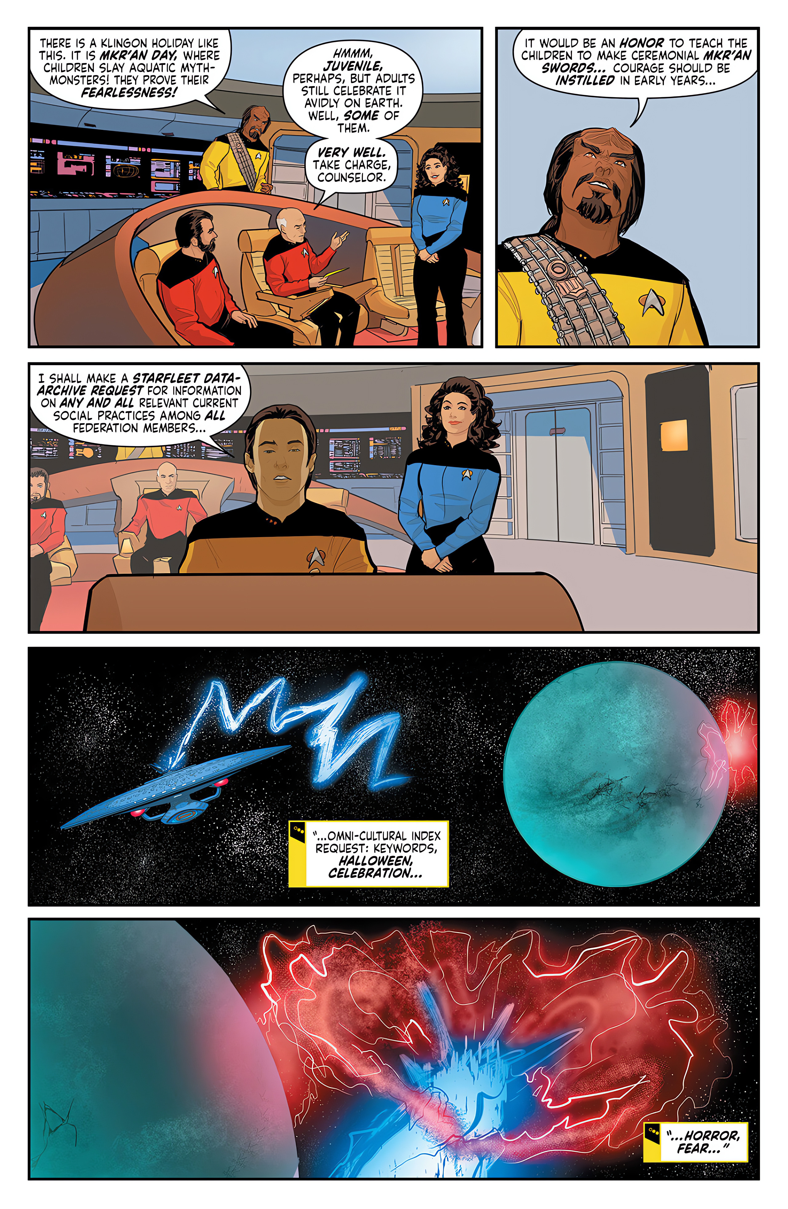 Read online Star Trek: Holo-Ween comic -  Issue #1 - 5