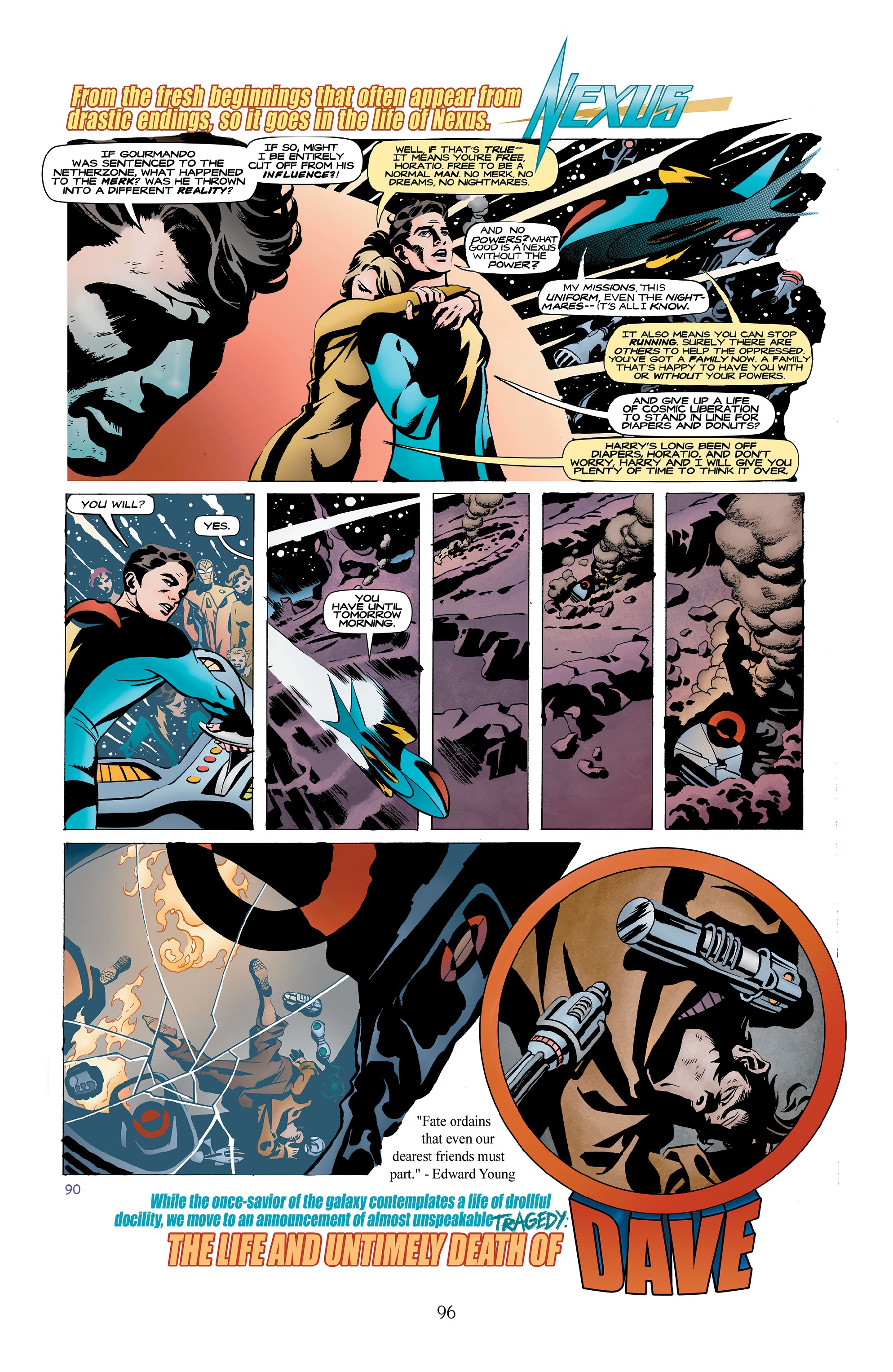 Read online Nexus Newspaper Strips: The Coming of Gourmando comic -  Issue # TPB (Part 1) - 95