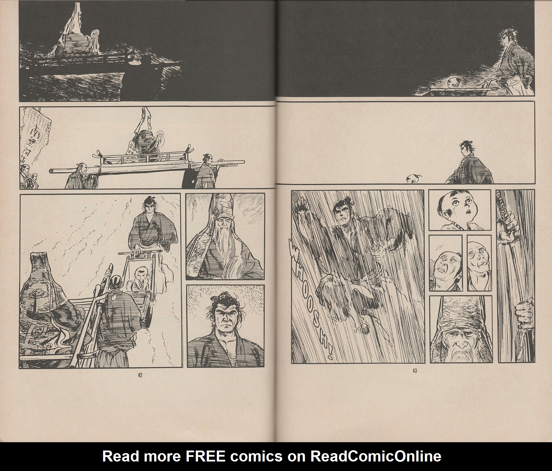 Read online Lone Wolf and Cub comic -  Issue #3 - 53