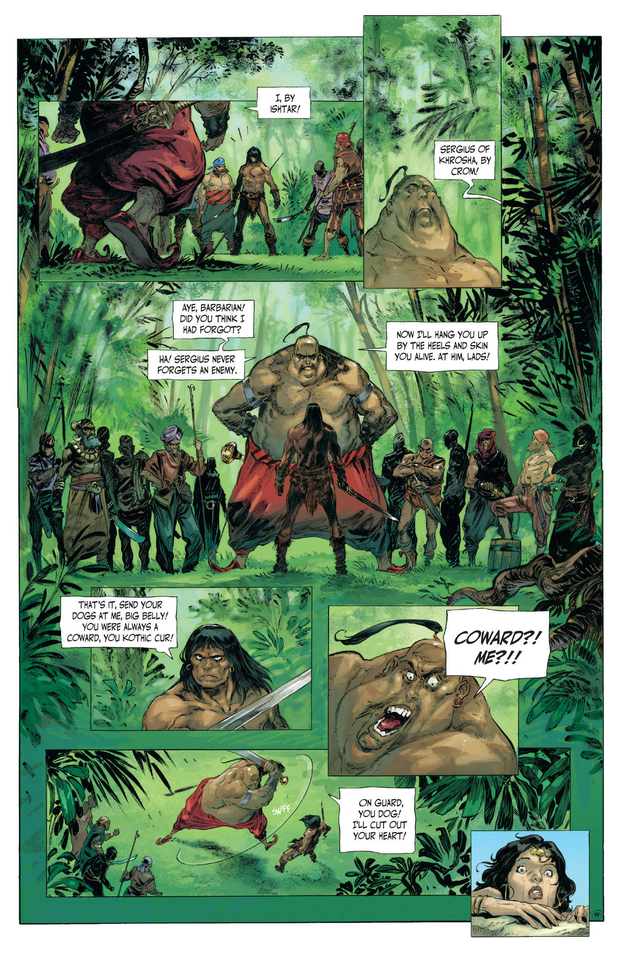 Read online The Cimmerian comic -  Issue # TPB 3 - 42