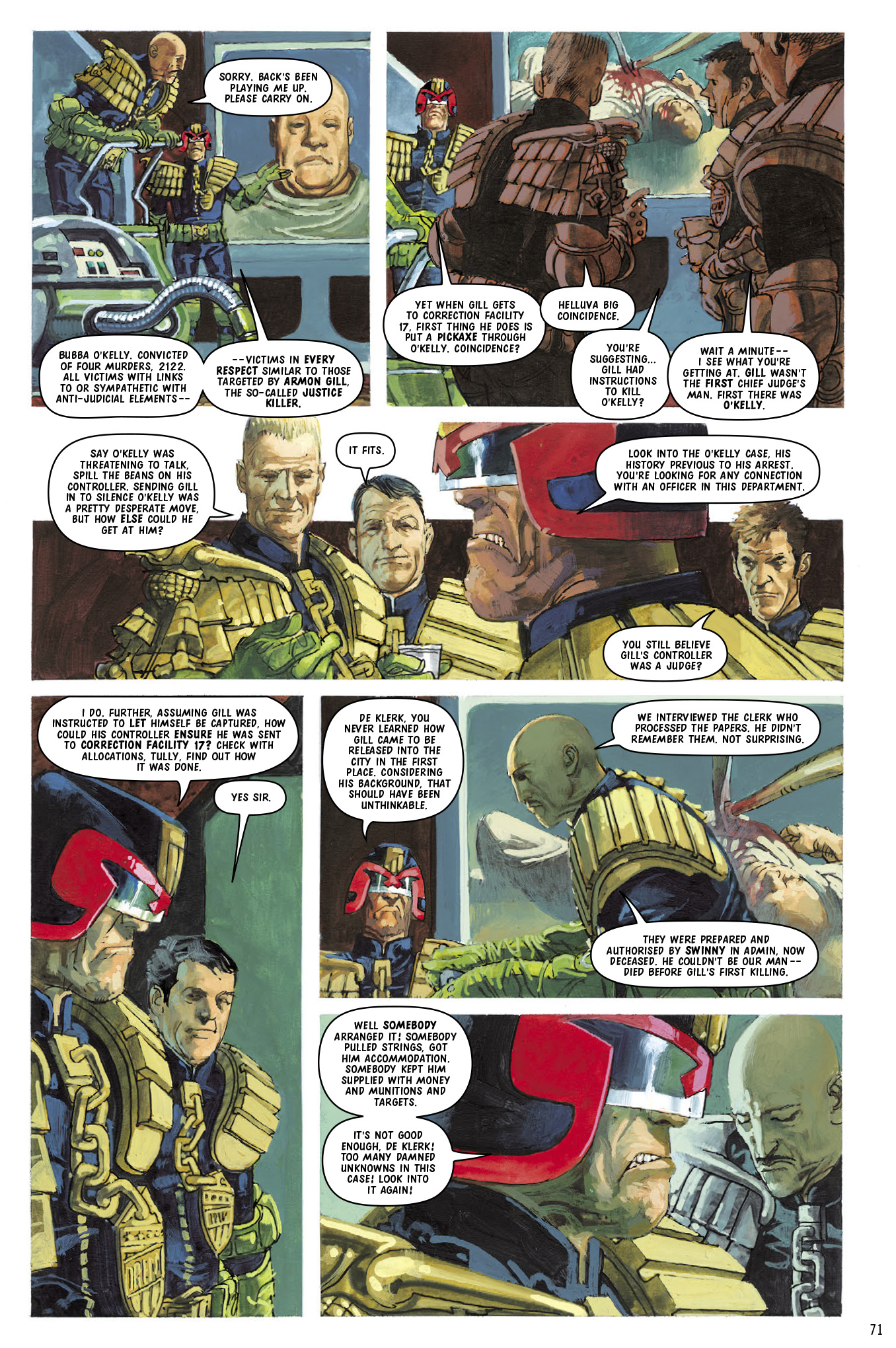 Read online Judge Dredd: The Complete Case Files comic -  Issue # TPB 37 (Part 1) - 73