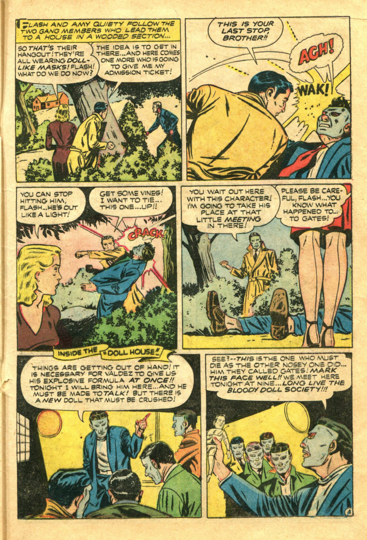 Read online The Saint (1947) comic -  Issue #7 - 21