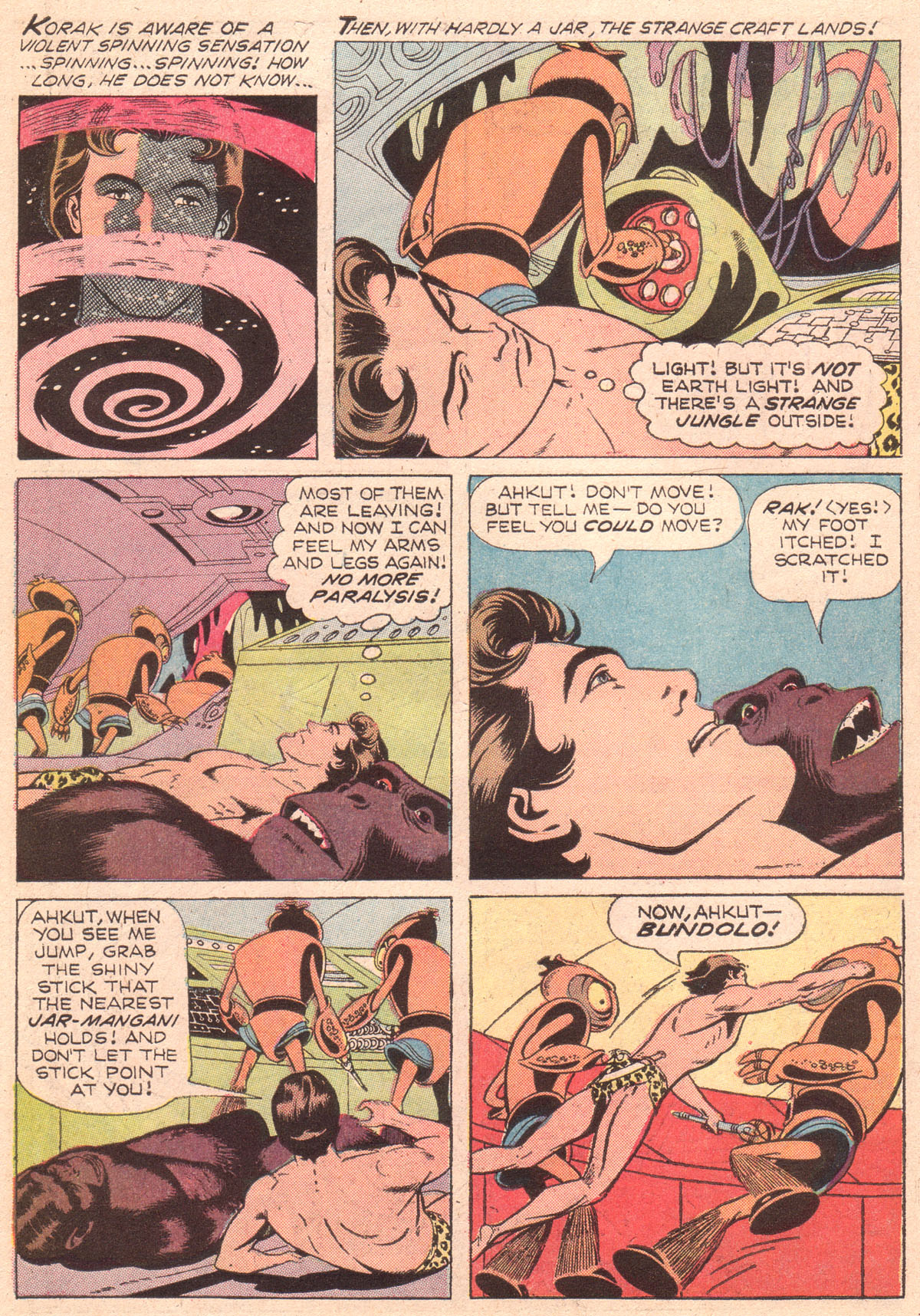 Read online Korak, Son of Tarzan (1964) comic -  Issue #21 - 6