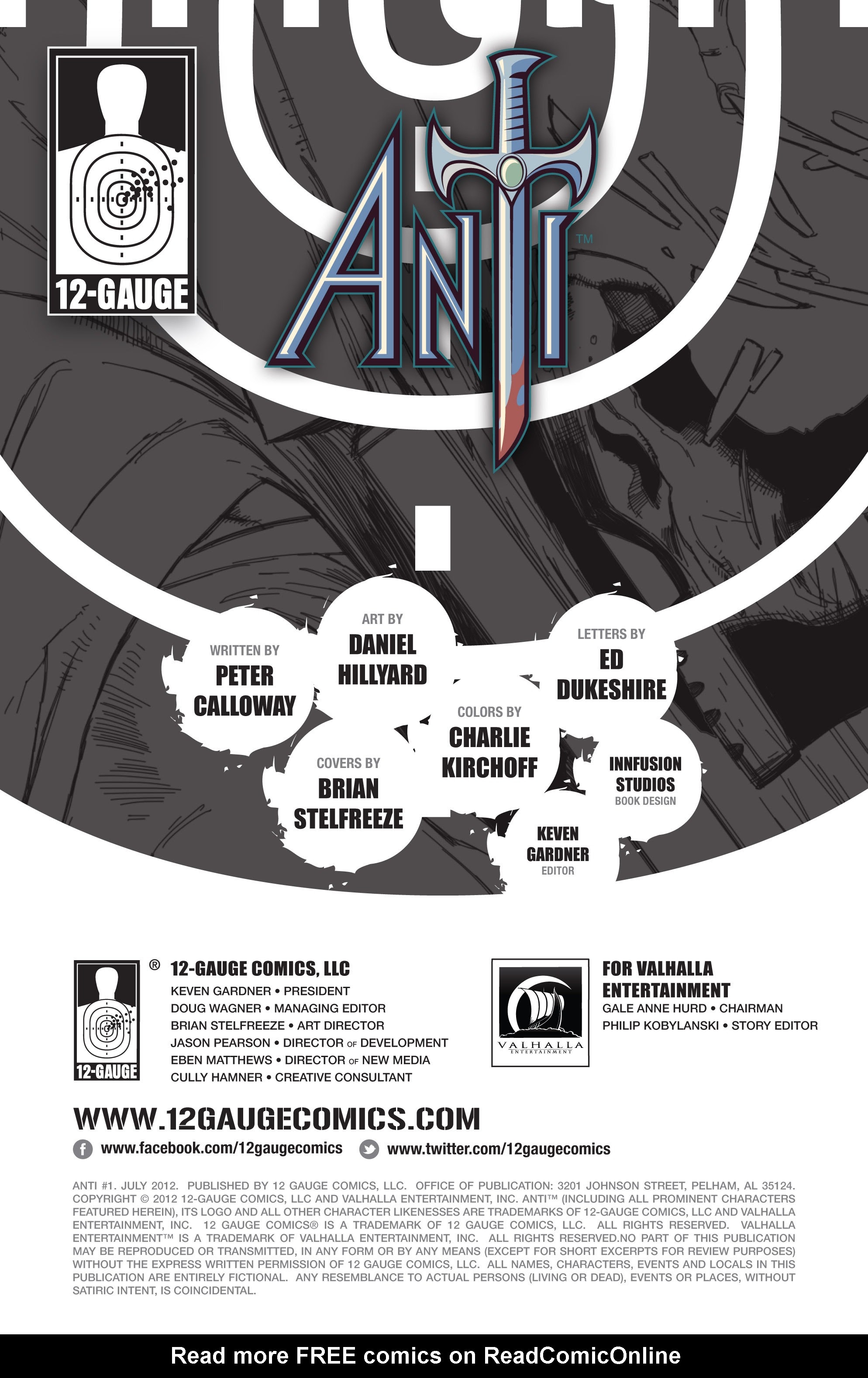Read online Anti comic -  Issue #1 - 2