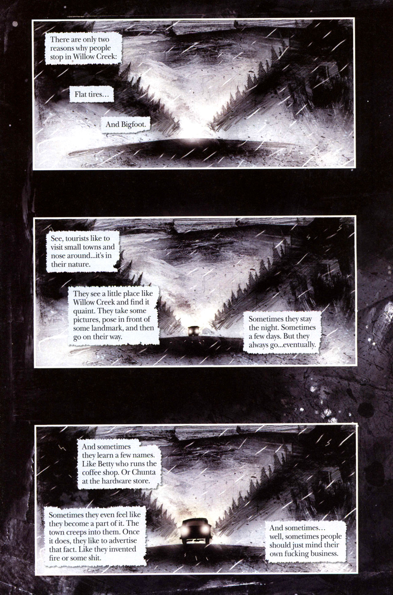 Read online Willow Creek comic -  Issue #1 - 4