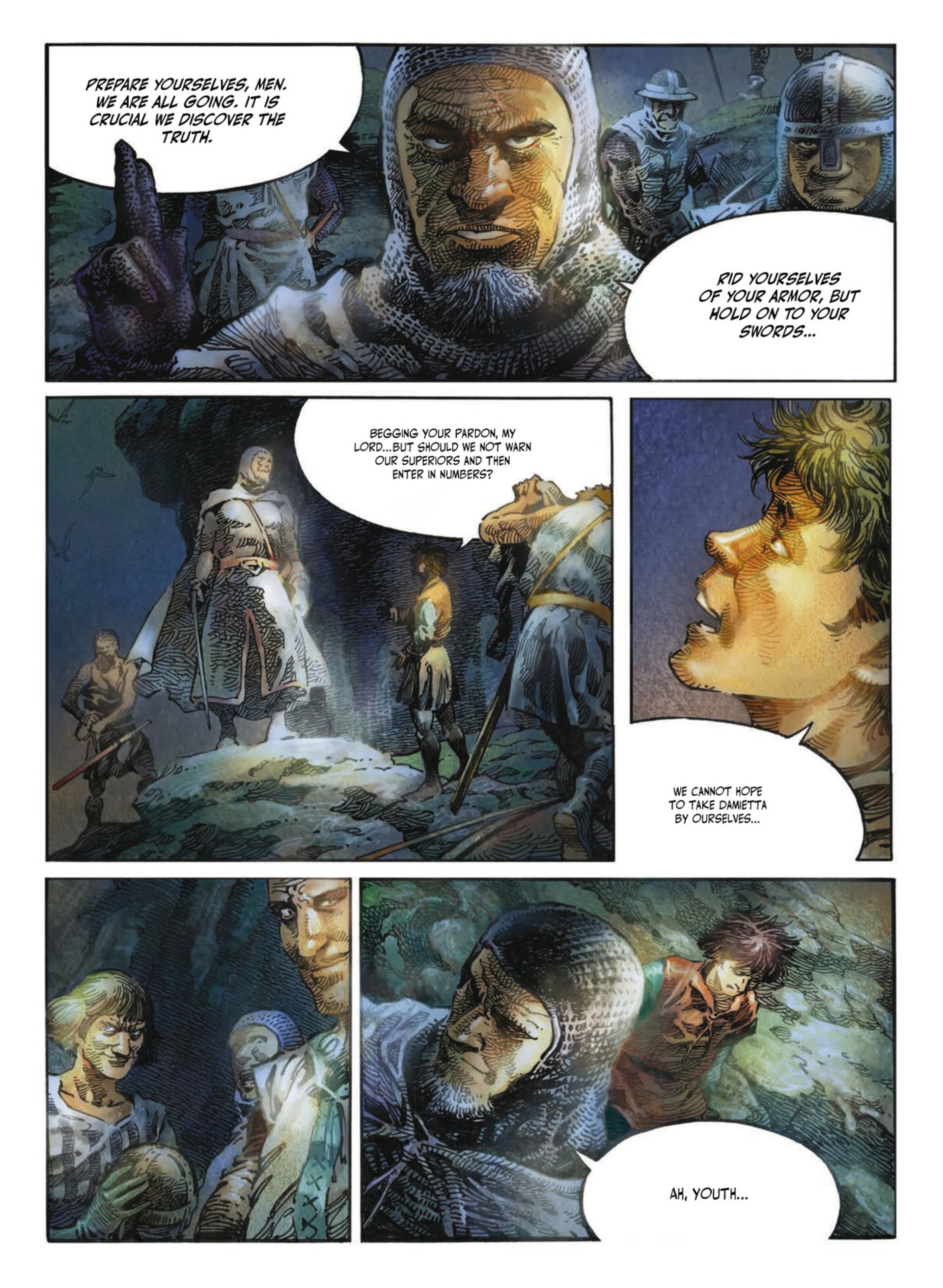 Read online Crusades comic -  Issue #1 - 7