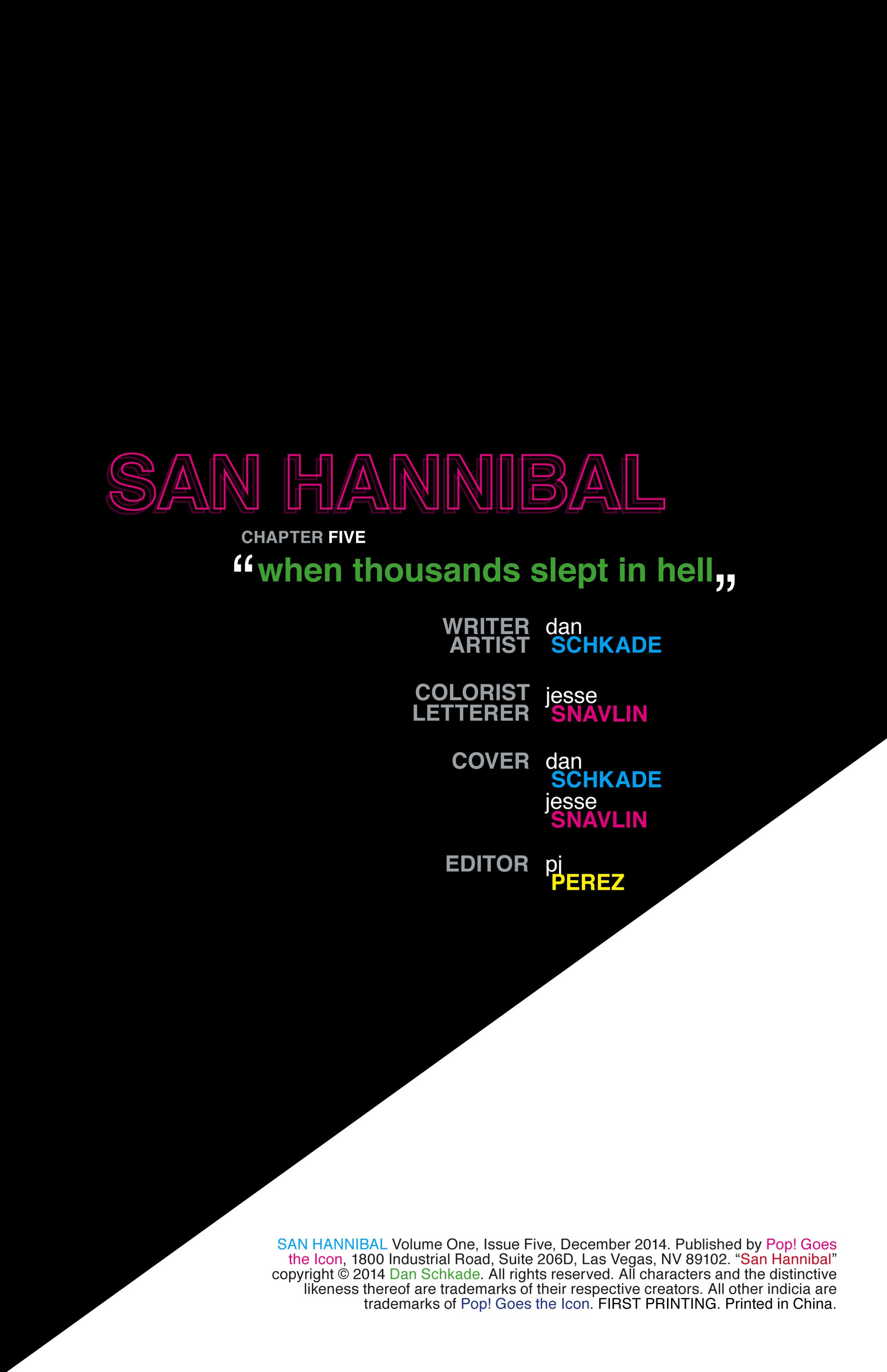 Read online San Hannibal comic -  Issue #5 - 2
