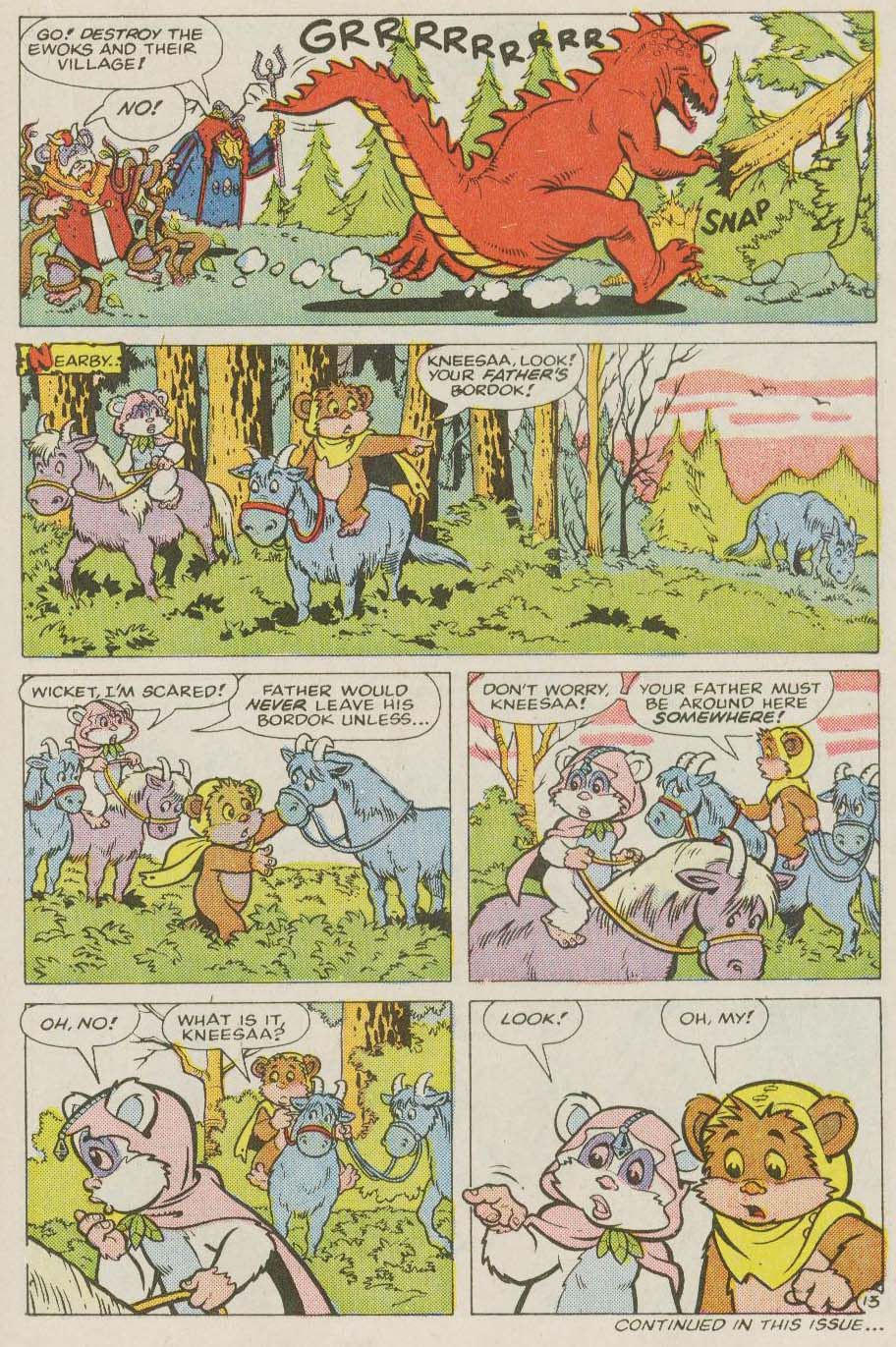 Read online Ewoks (1987) comic -  Issue #8 - 14