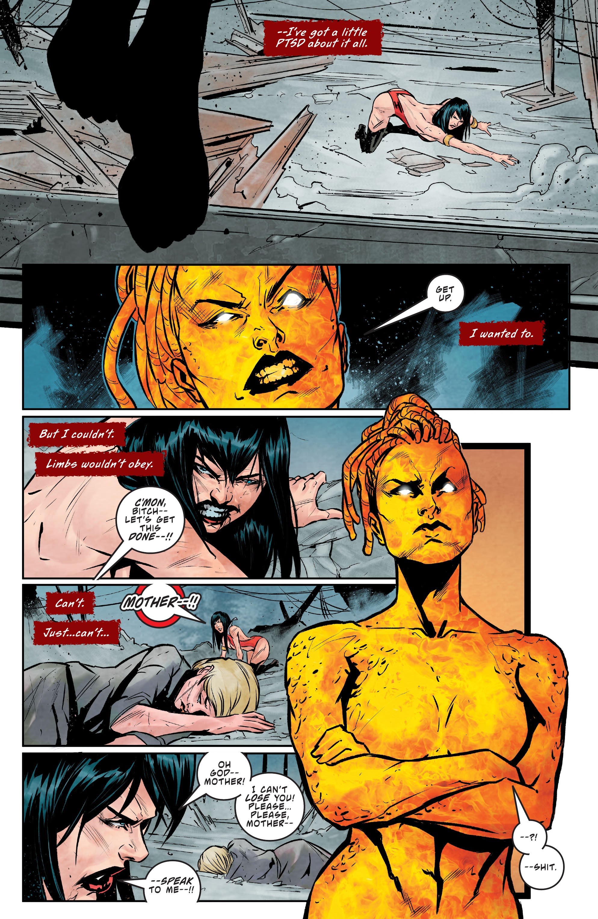 Read online Sacred Six comic -  Issue #4 - 17