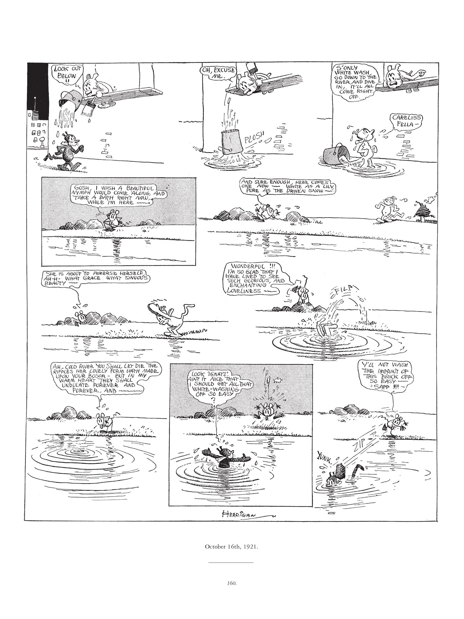 Read online Krazy & Ignatz comic -  Issue # TPB 2 - 160