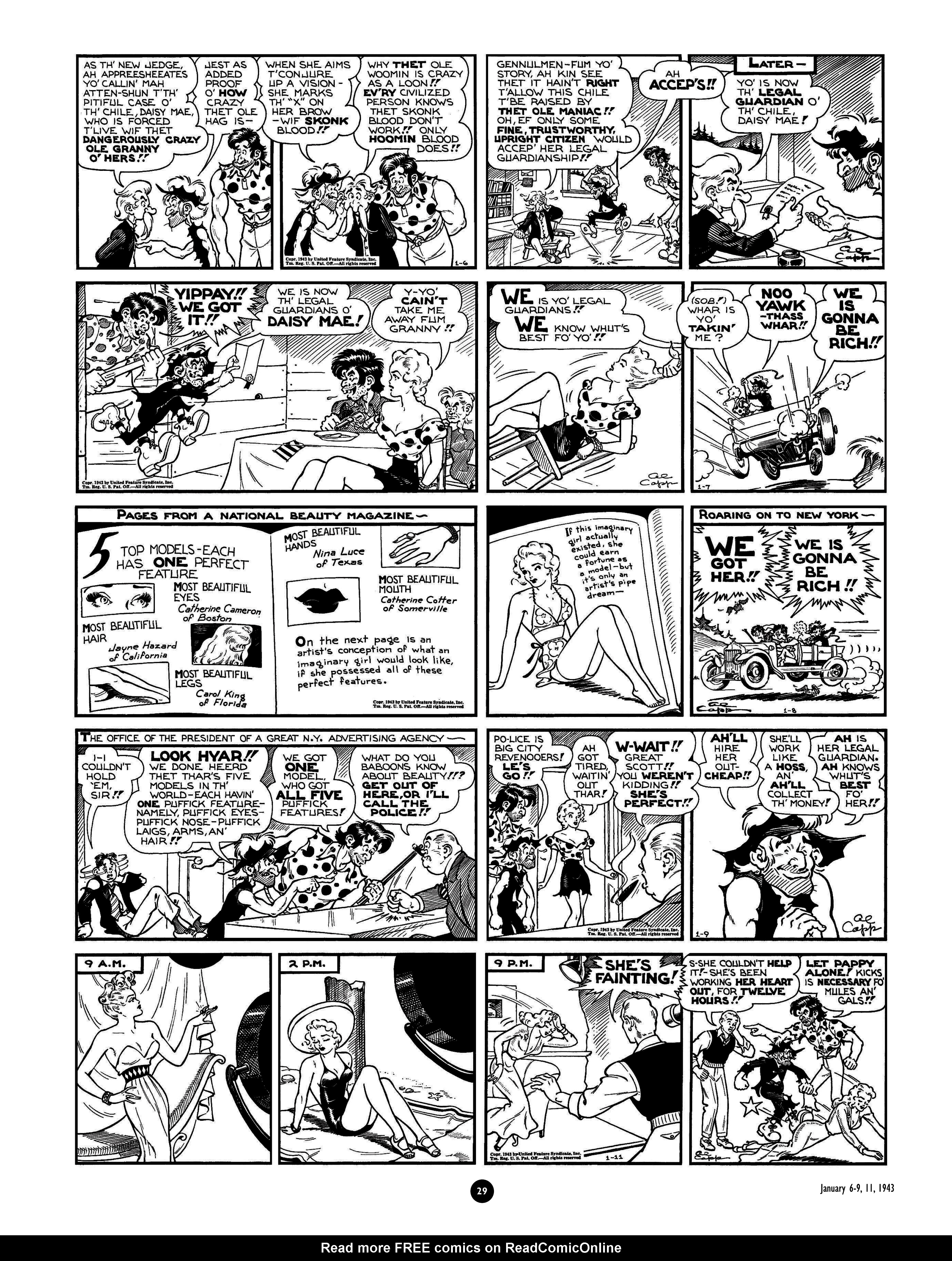 Read online Al Capp's Li'l Abner Complete Daily & Color Sunday Comics comic -  Issue # TPB 5 (Part 1) - 30