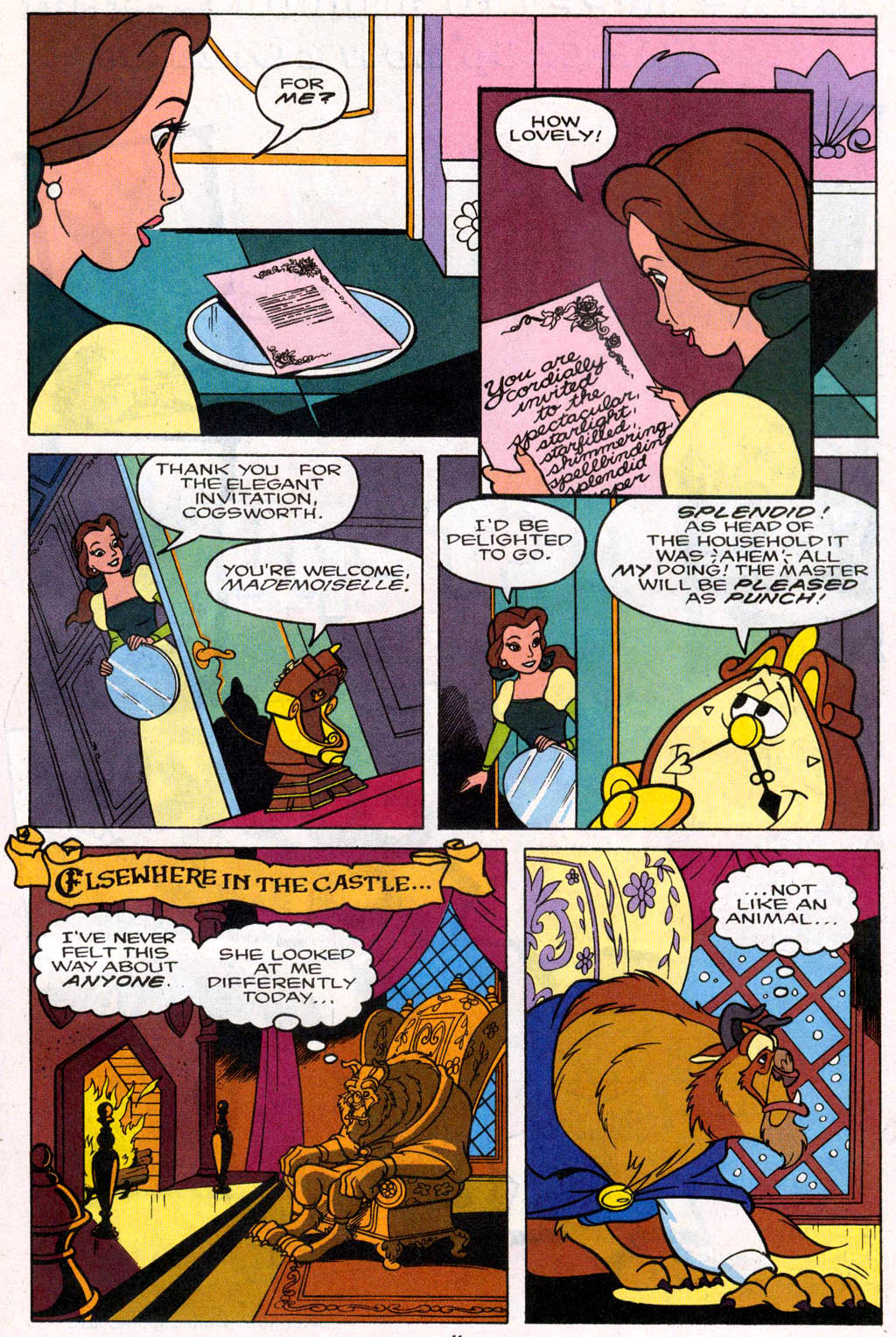 Read online Disney's Beauty and the Beast comic -  Issue #4 - 9