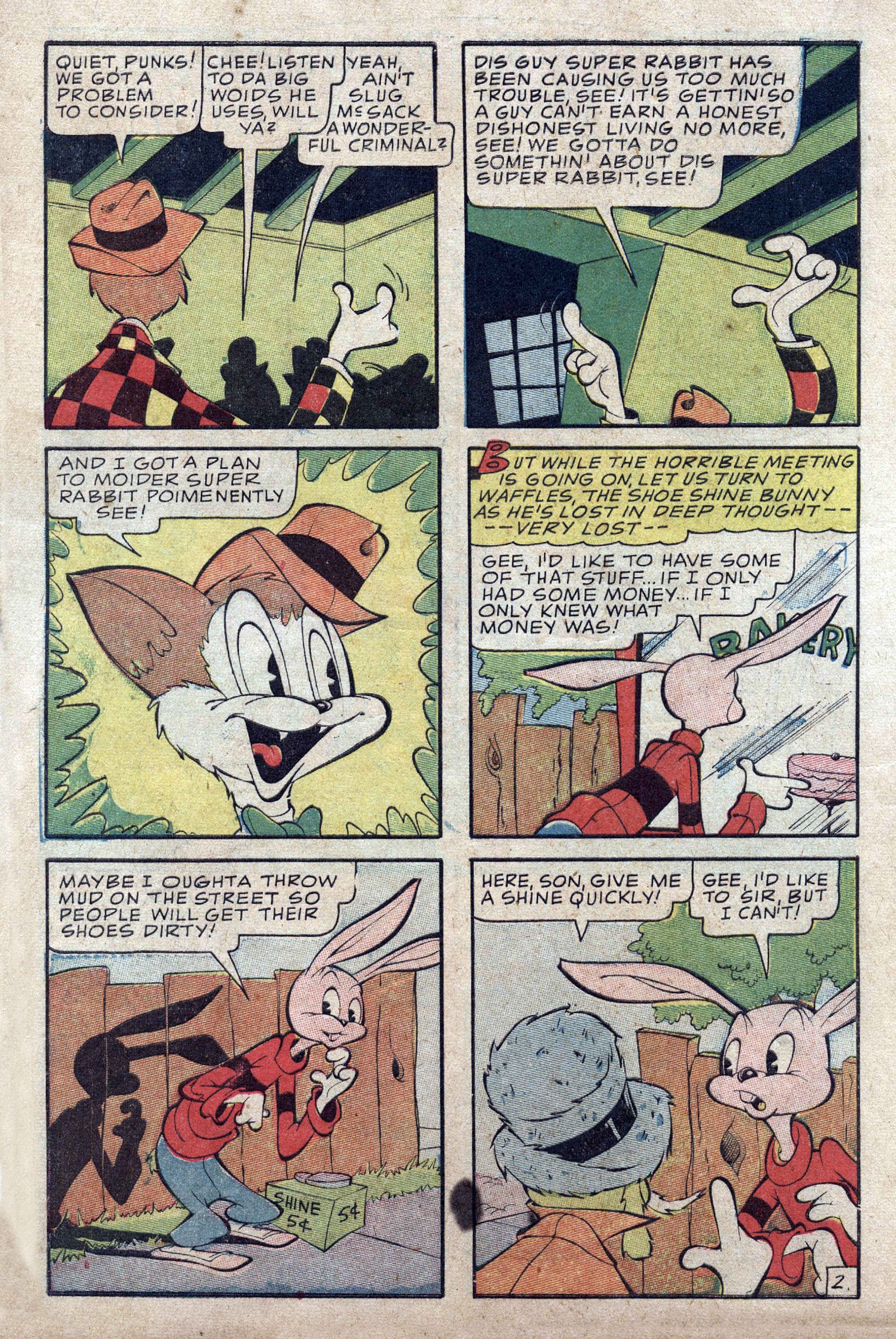 Read online Super Rabbit comic -  Issue #1 - 14