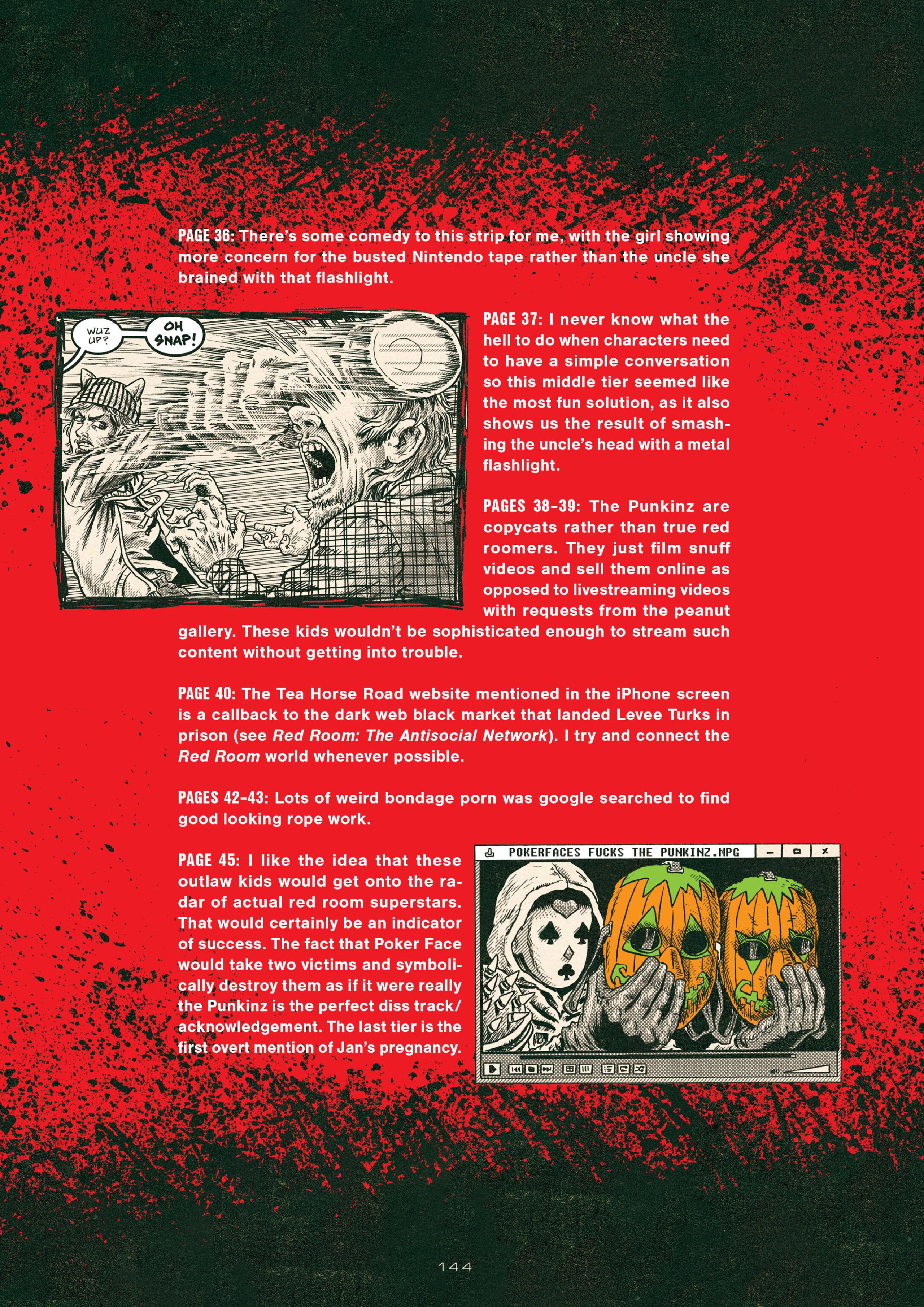 Read online Red Room: Trigger Warnings comic -  Issue # TPB - 154