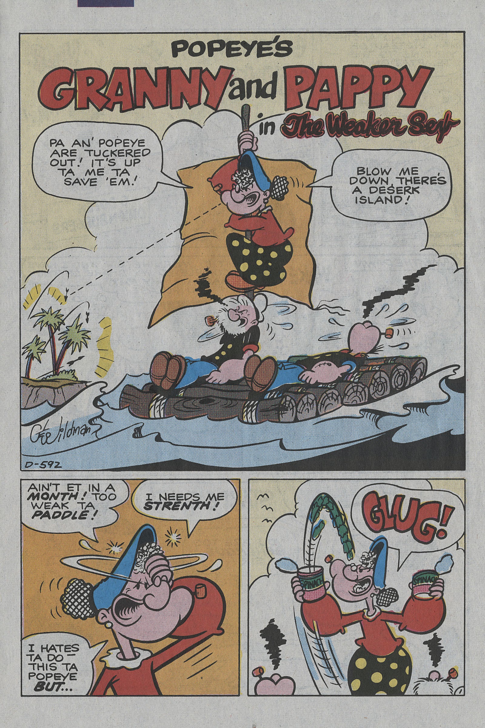 Read online Popeye (1993) comic -  Issue #5 - 14