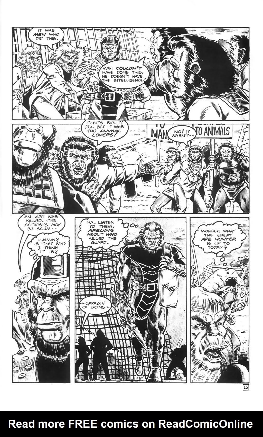Read online Planet of the Apes: Blood of the Apes comic -  Issue #2 - 17