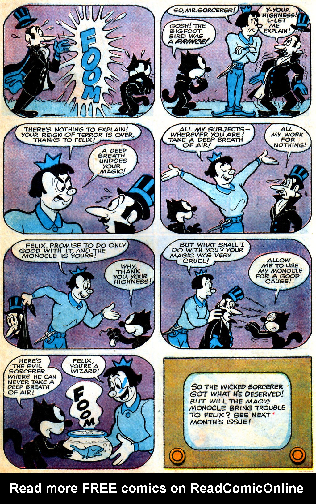 Read online Felix the Cat (1955) comic -  Issue #96 - 29
